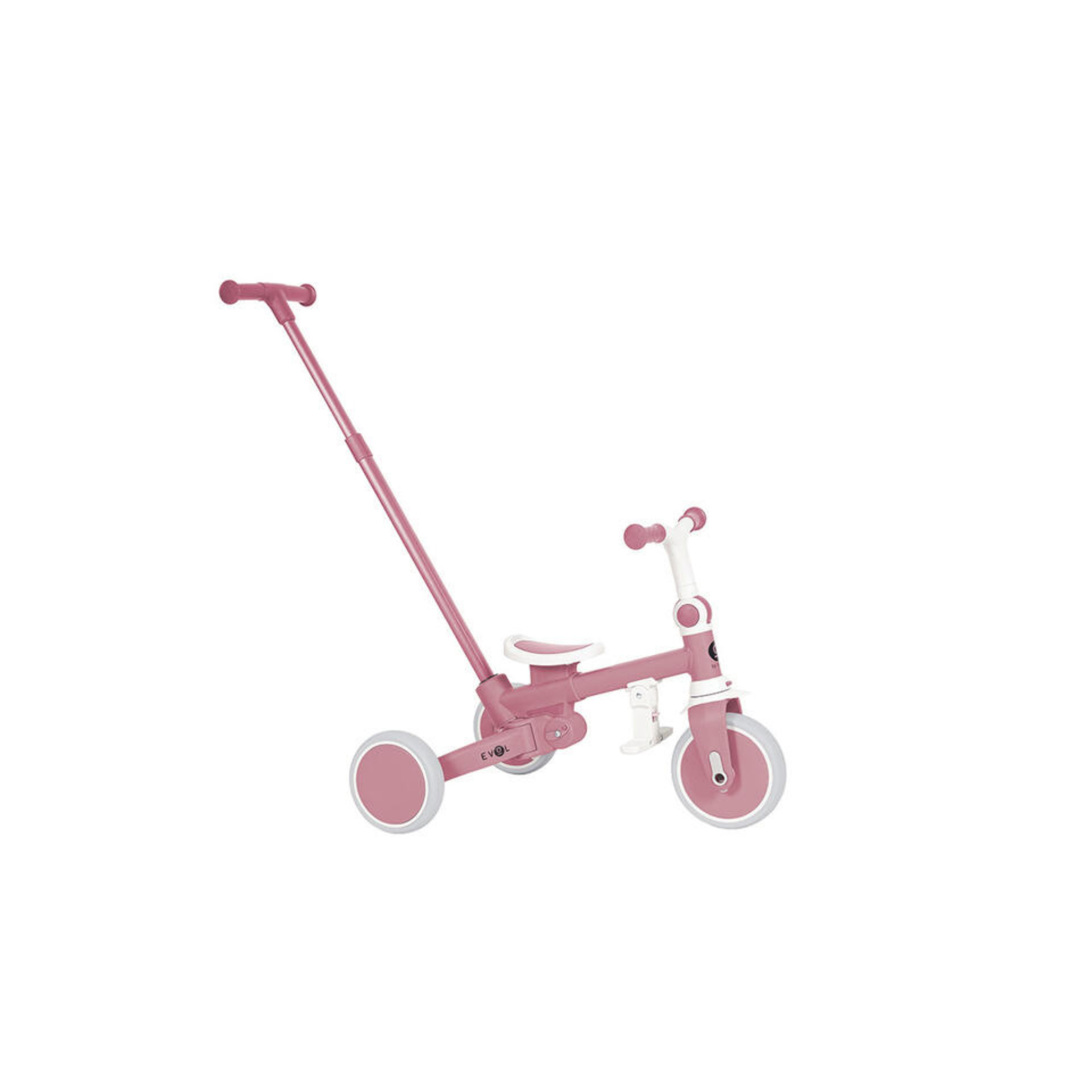 Triciclo Multifunción Evol Rosa – Olmitos