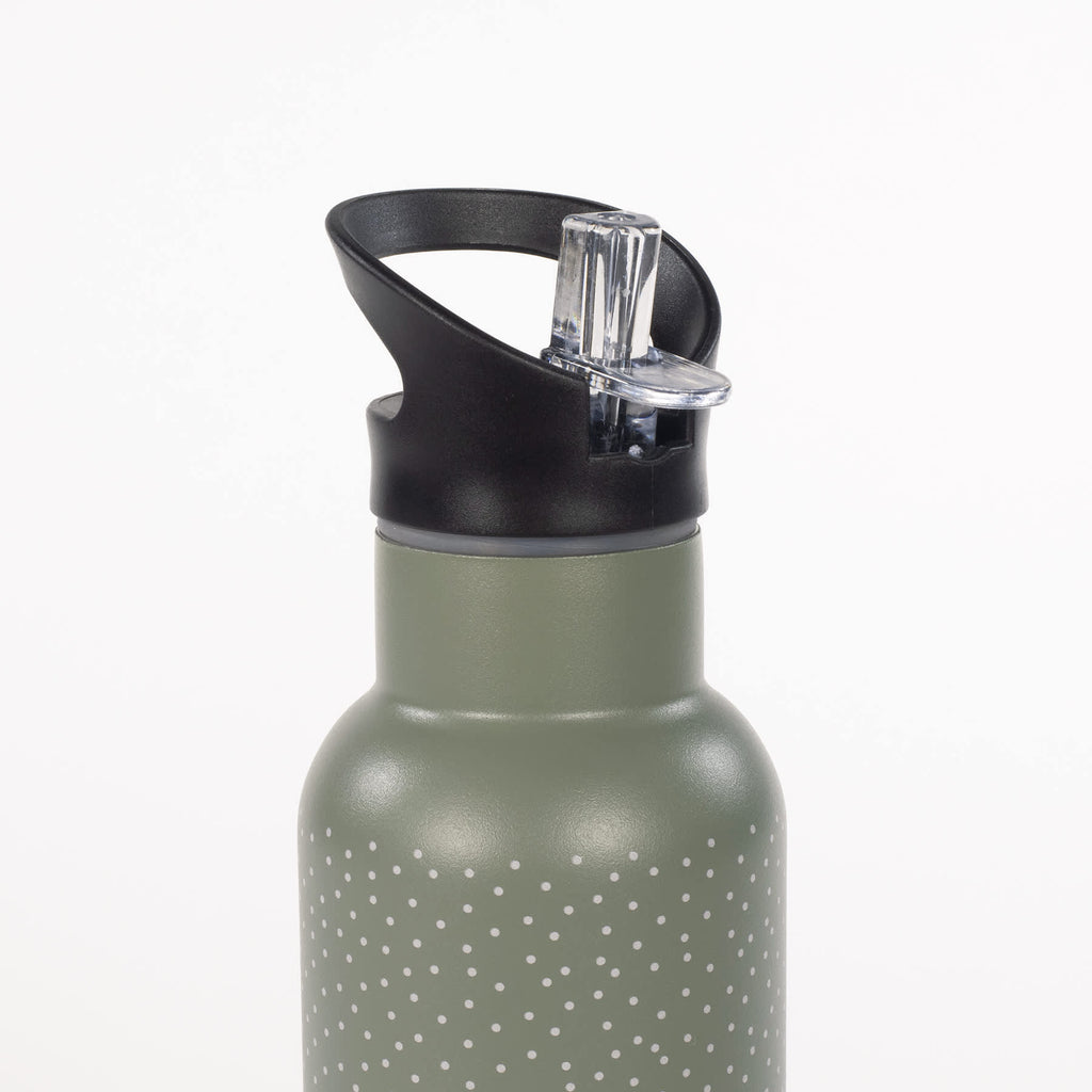 Botella térmica Topito Poppy Musgo