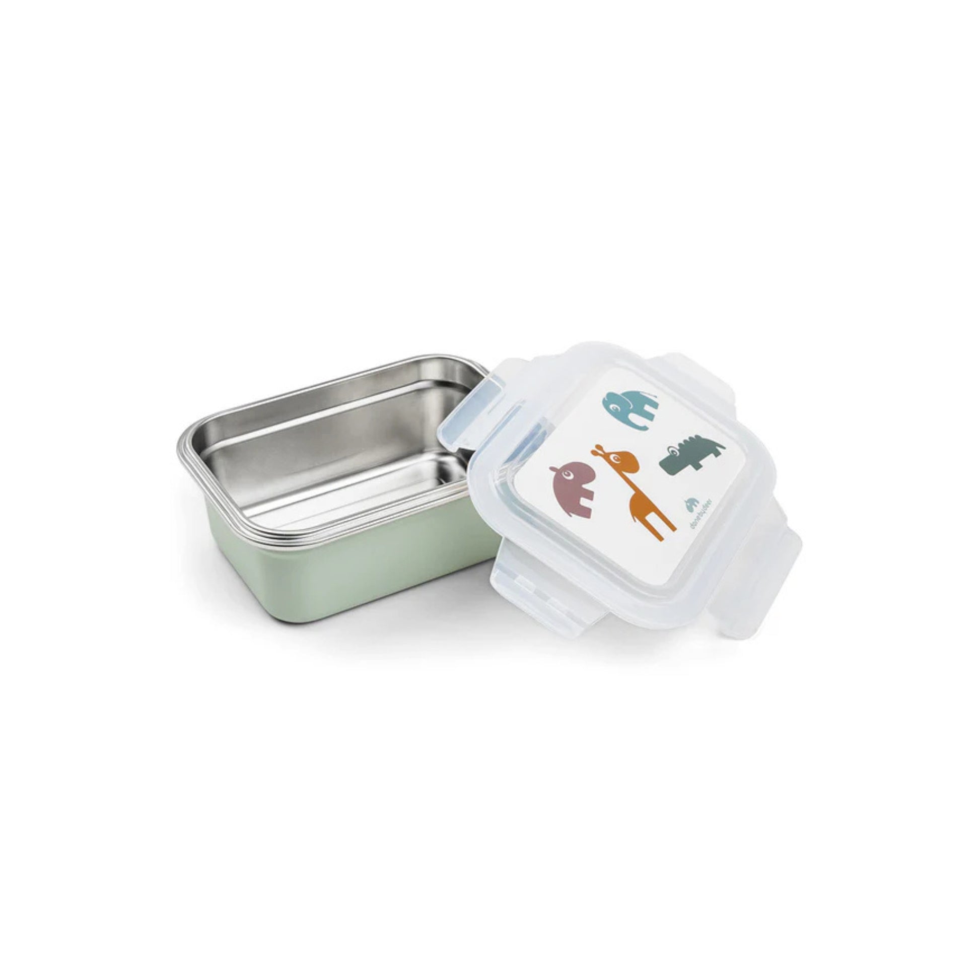 Fiambrera de Metal Deer Friends Verde | Done by Deer