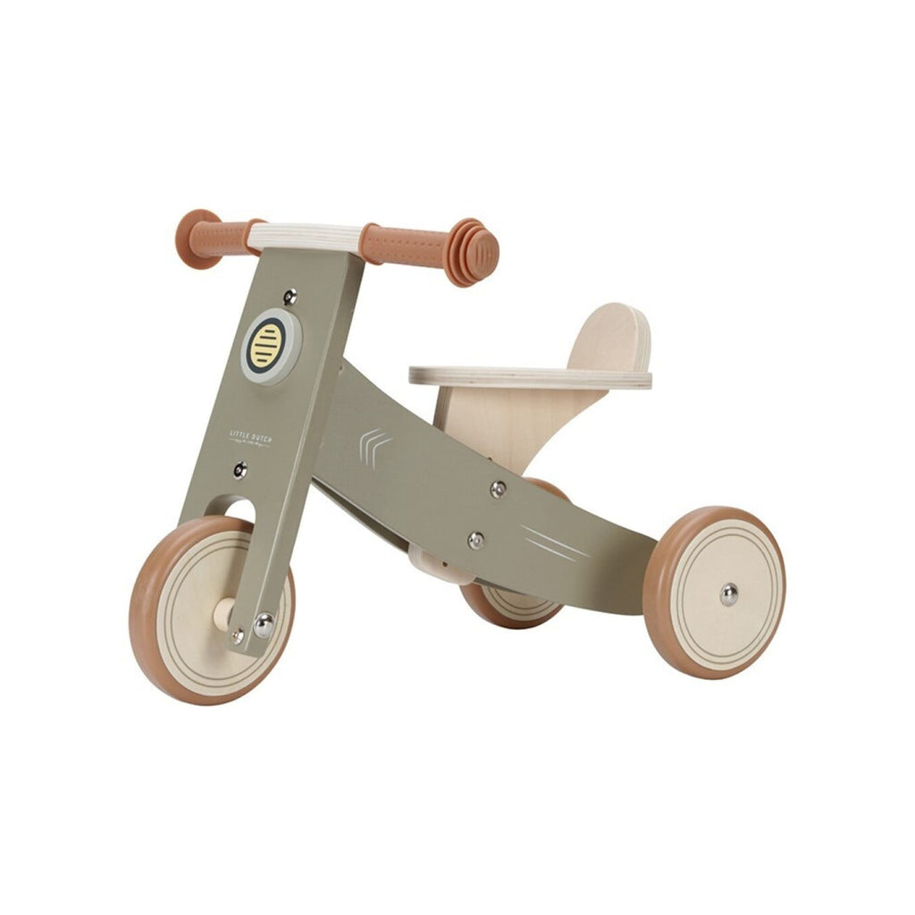 Triciclo de Madera Oliva – Little Dutch