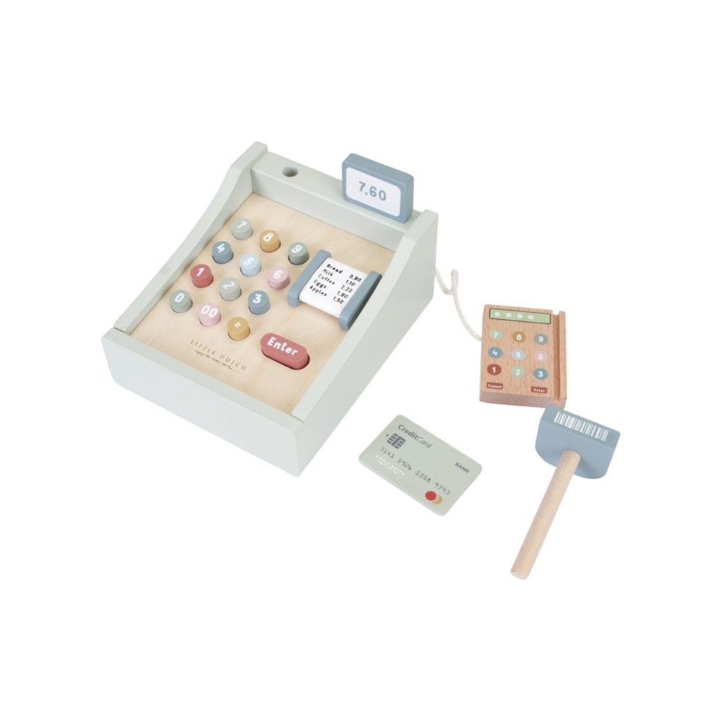 Caja Registradora de Madera Little Dutch