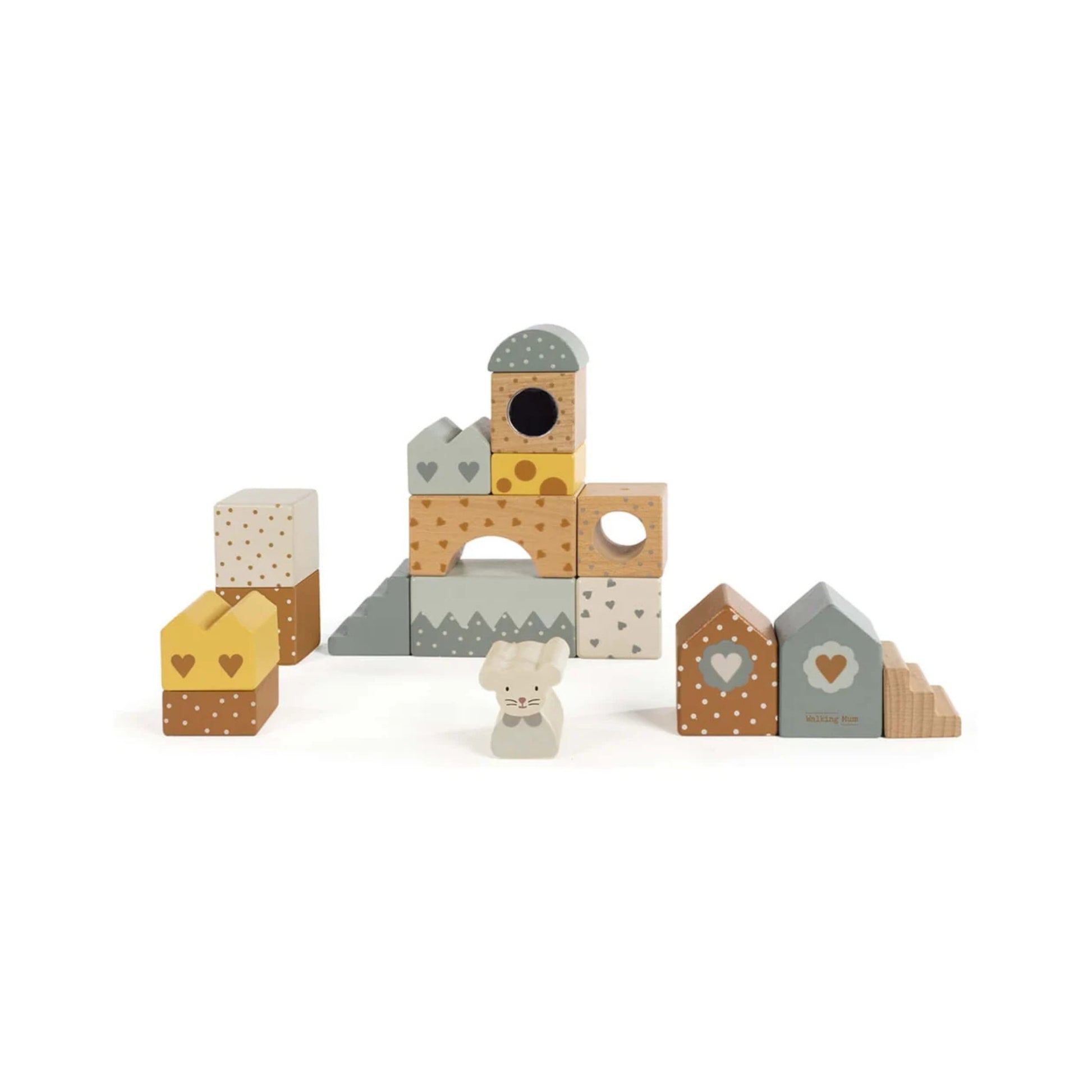 Bloques de Madera Poppy – Walking Mum