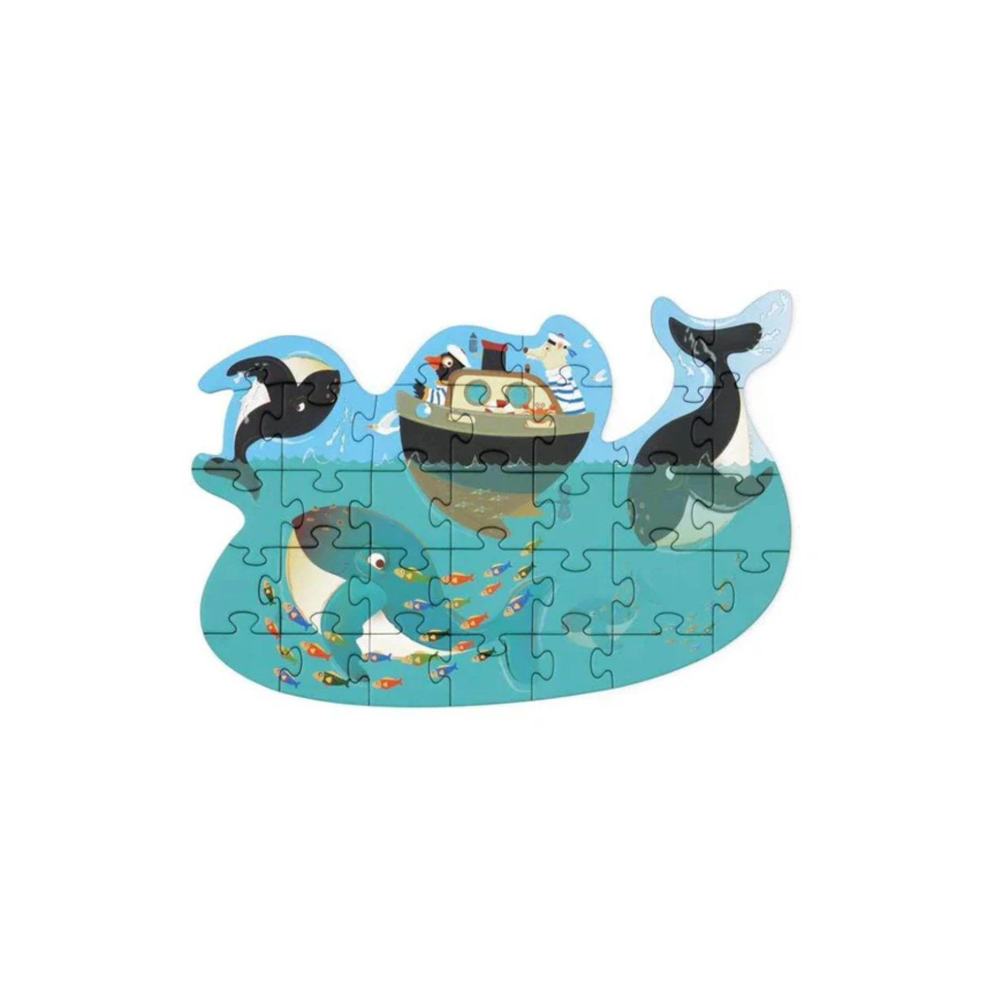 Puzzle Ballenas Compact Scratch