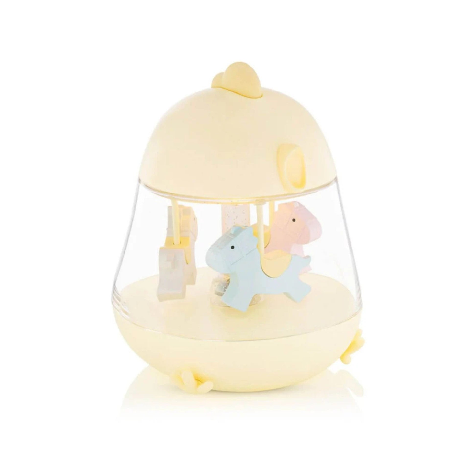 Caja de Música Carrusel con Lámpara