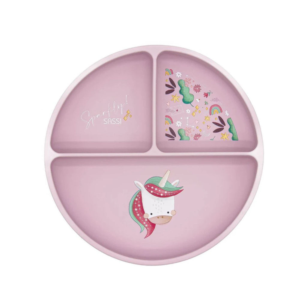 Plato de Silicona Unicornio- Sassi