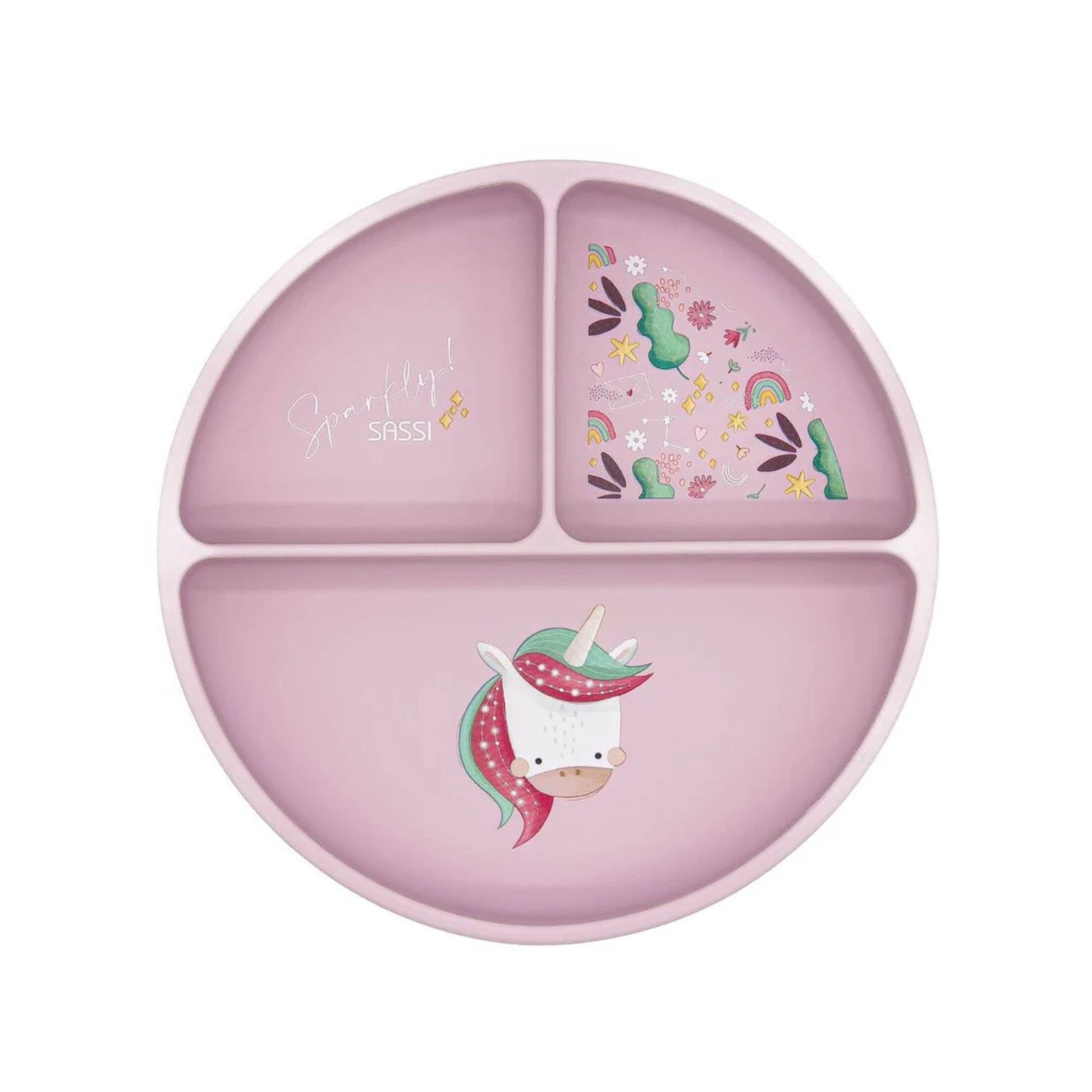 Plato de Silicona Unicornio- Sassi