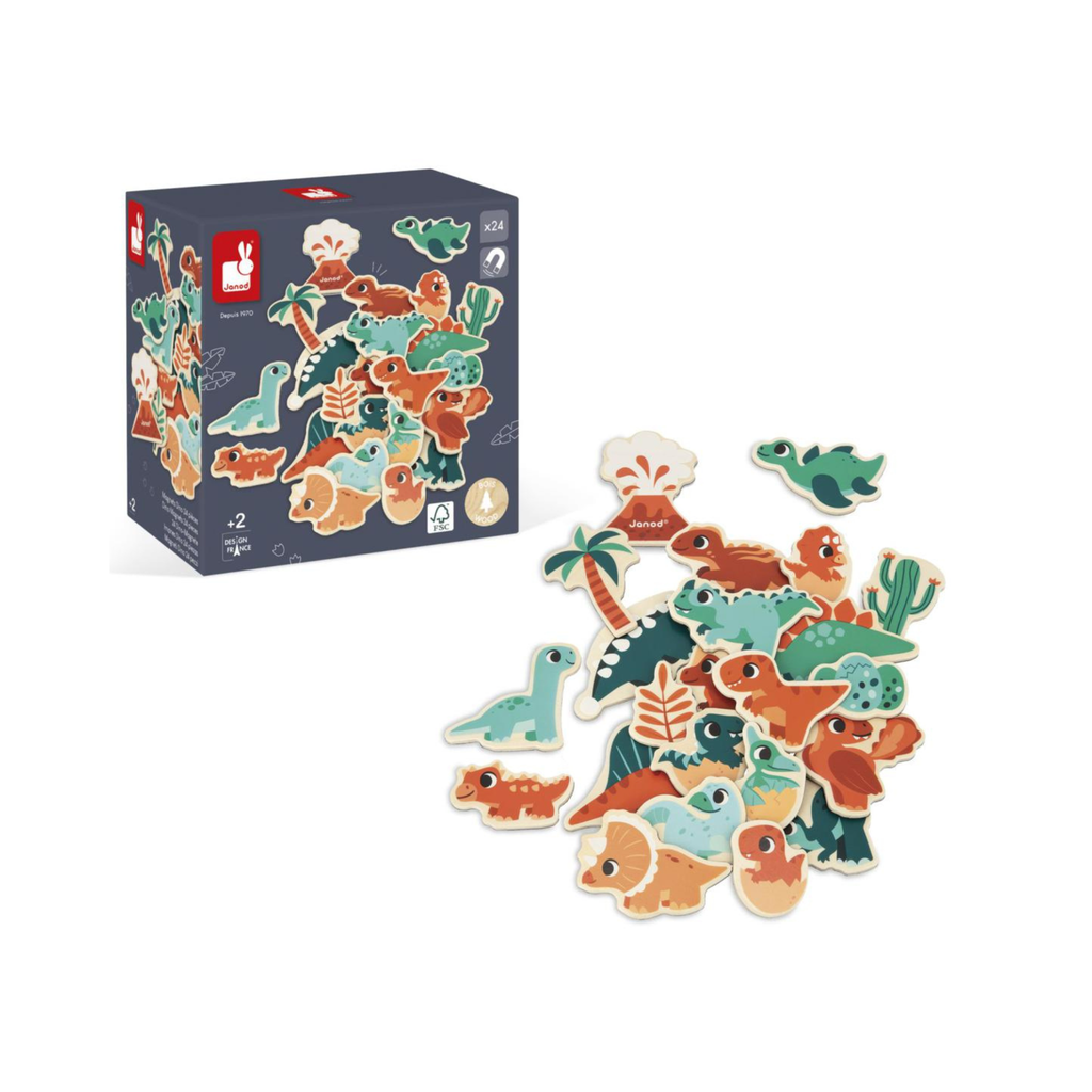 Imanes Dino – 24 Piezas