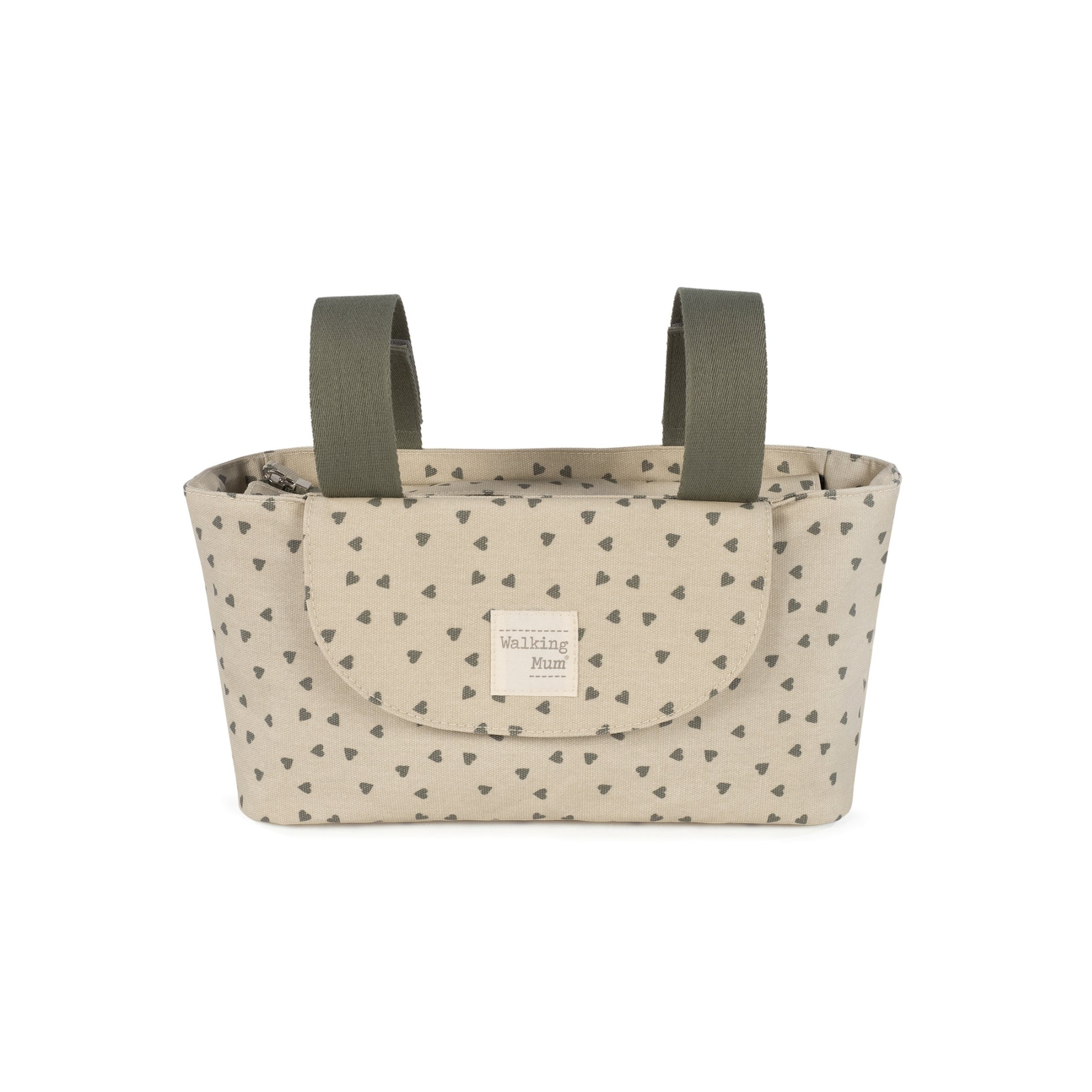 Bolso Organizador Poppy Musgo | Walking Mum