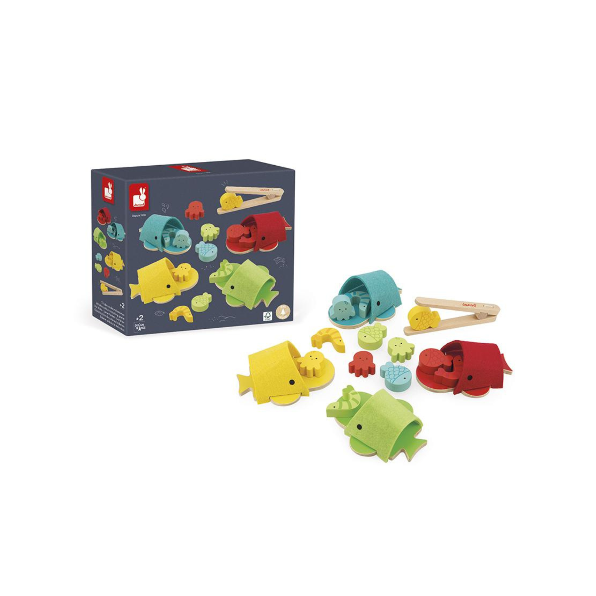 Juego de Clasificación de Colores Ballenas