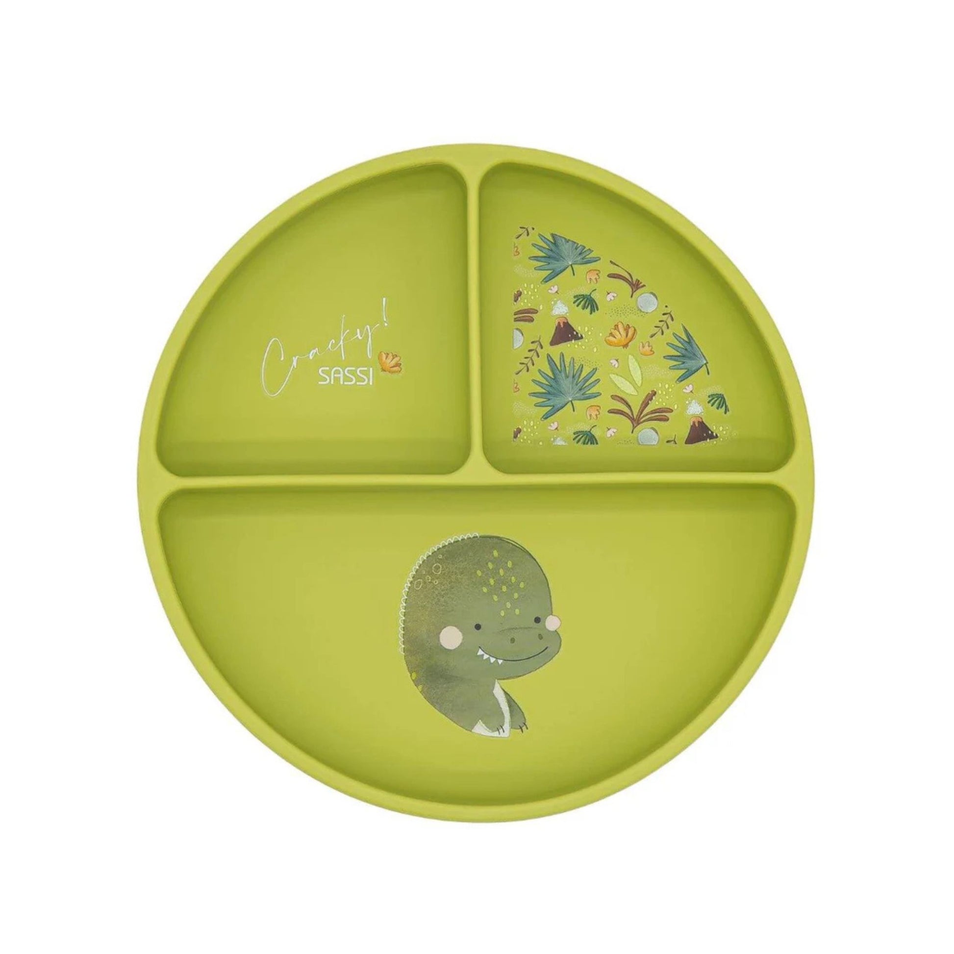 Plato de Silicona Dinosaurio-  Sassi