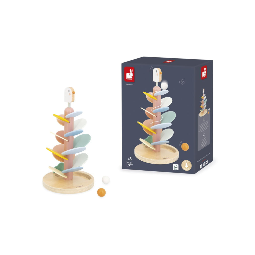 Circuito de Pájaro – Juguete musical de madera