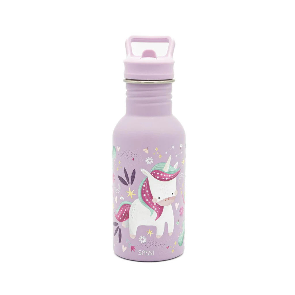 Botella Acero Inoxidable 500ml – Unicornio | Sassi
