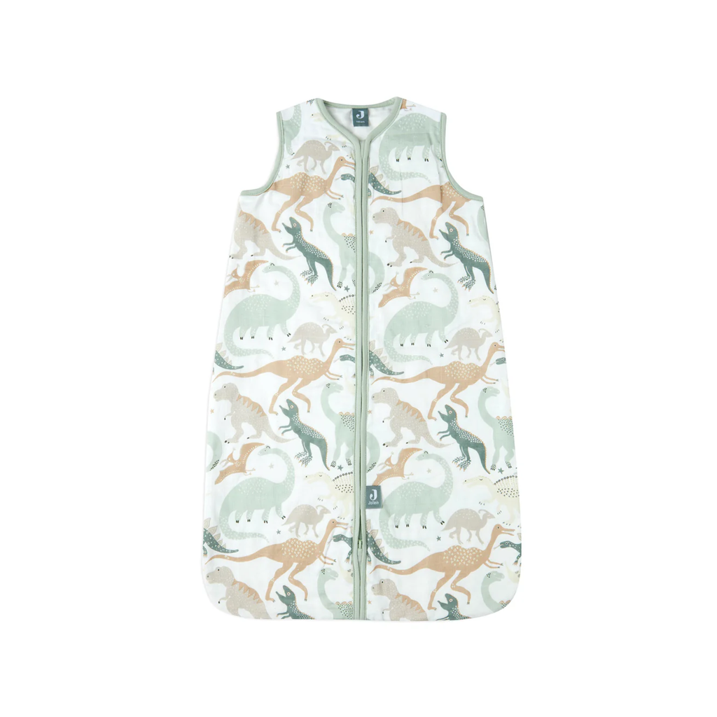 Saco de dormir  de muselina – Dino (TOG 0.5) · 110 cm
