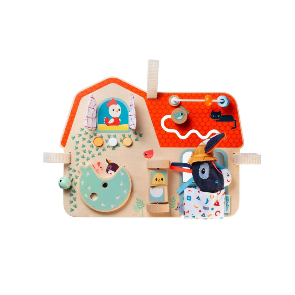 Panel de Actividades de la Granja Lilliputiens