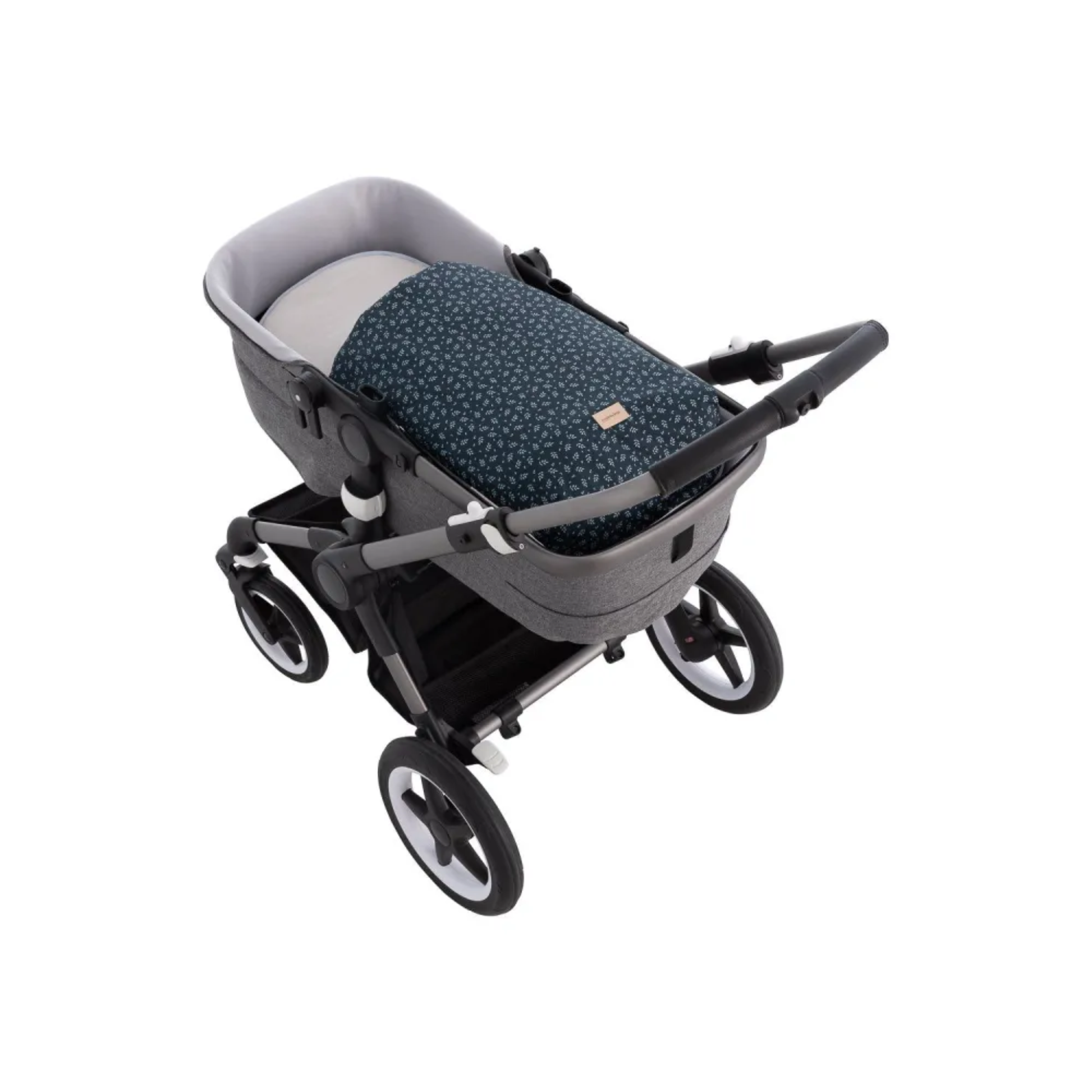 Saco Capazo + Colchoneta Fresh Azul Nora Baby Bags