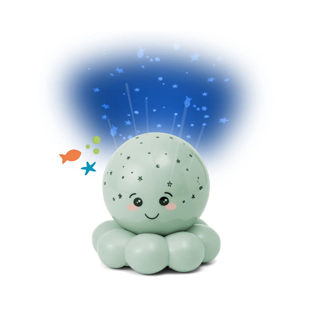 Twinkles To Go Octo™ Verde Pastel – Luz Nocturna Portátil