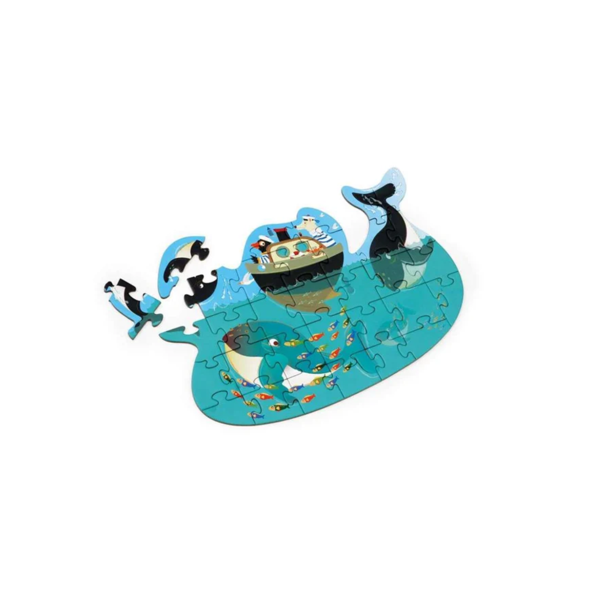 Puzzle Ballenas Compact Scratch