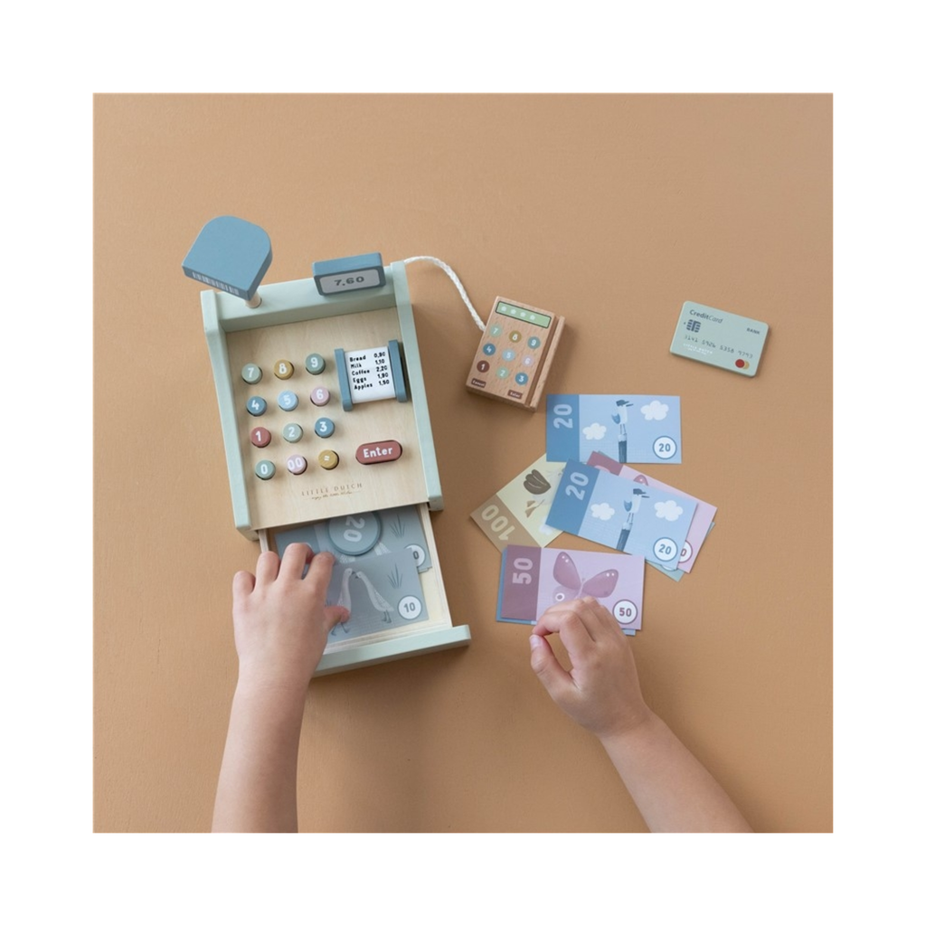 Caja Registradora de Madera Little Dutch