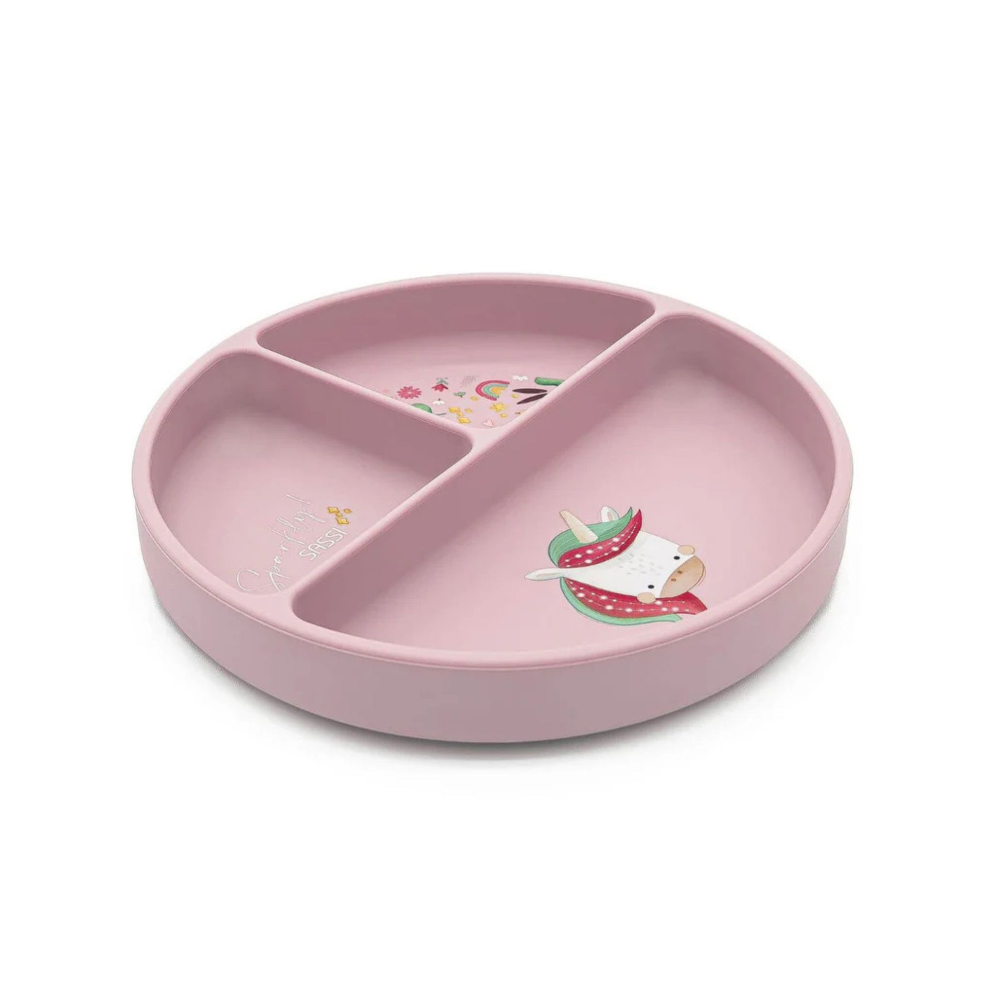 Plato de Silicona Unicornio- Sassi