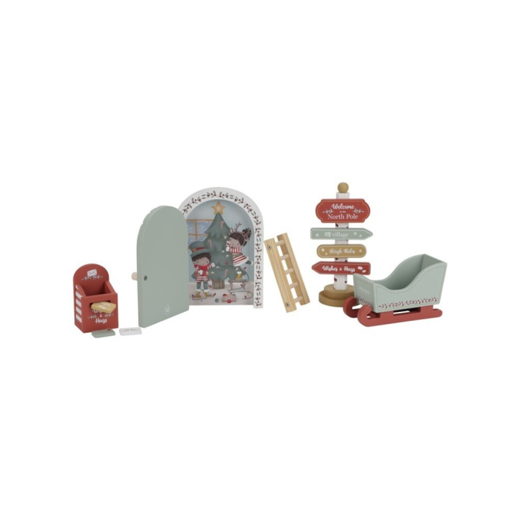 Set Puerta de Navidad Little Dutch