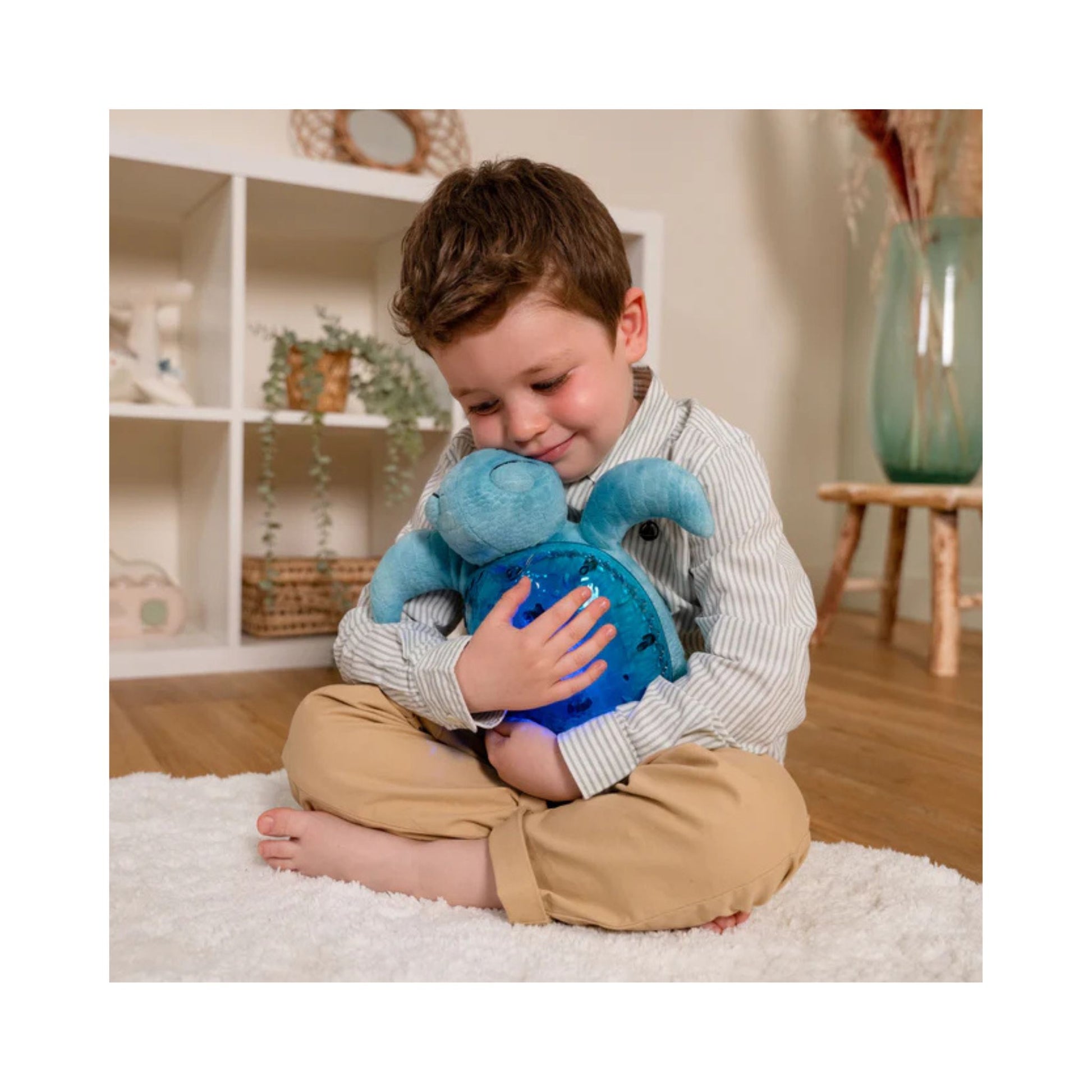 Tranquil Turtle™ Recargable - Aqua| Luz Nocturna Proyectora