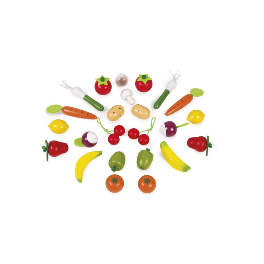 Cesta de 24 Frutas y Verduras