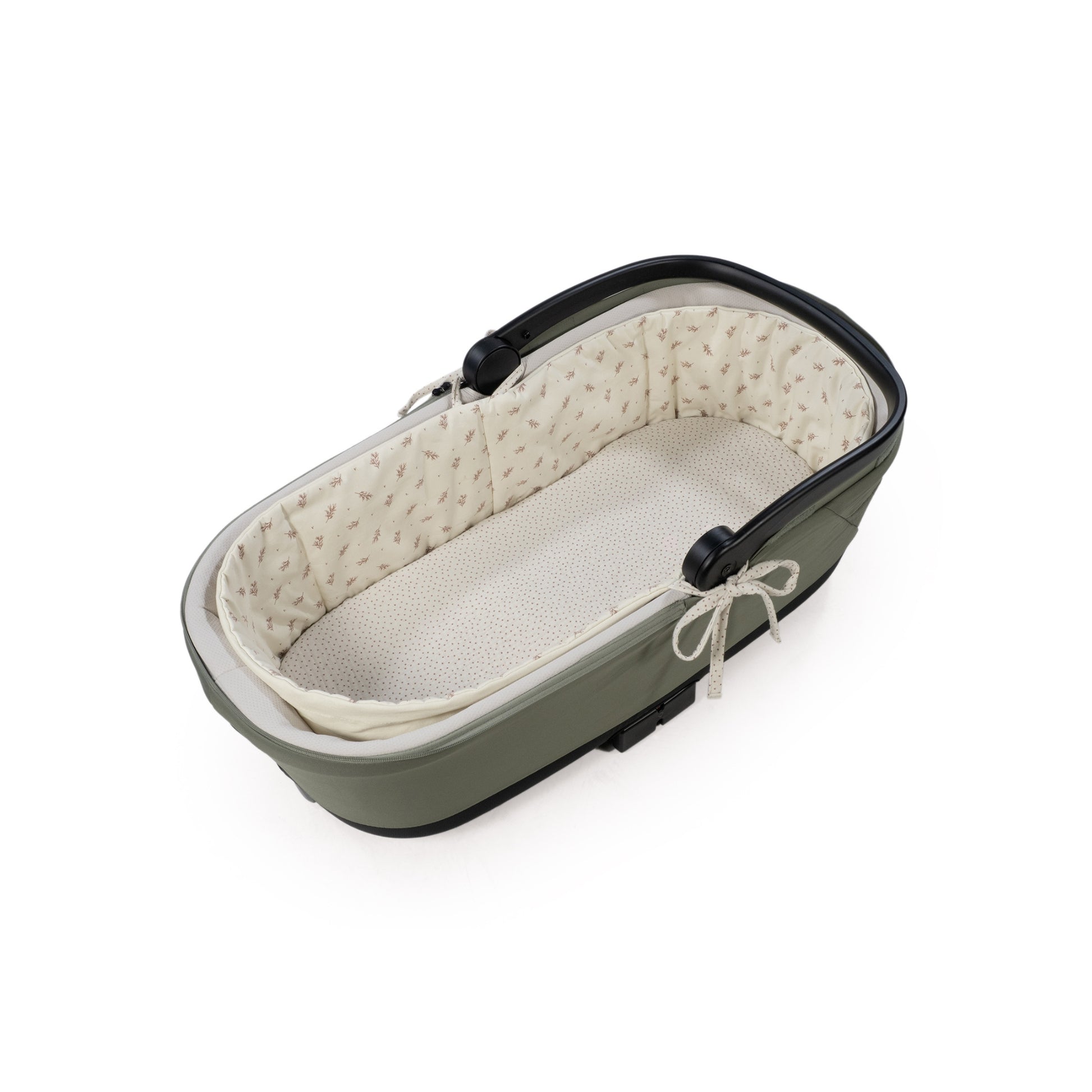 Cubre Cuco con Varillas + Sábana Ajustable Mimosa Rosa | Walking Mum