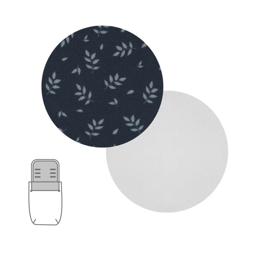 Saco Capazo + Colchoneta Fresh Azul Nora Baby Bags