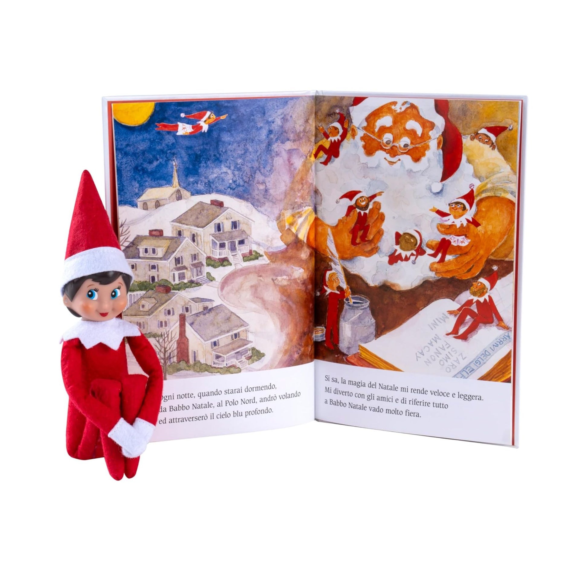 Cuento y Muñeca Elfa Exploradora Niña – The Elf On The Shelf