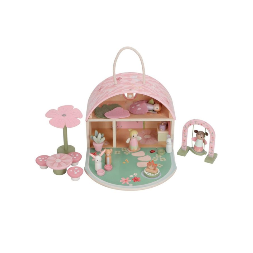 Casa de Muñecas de Madera Jardín de Hadas Little Dutch
