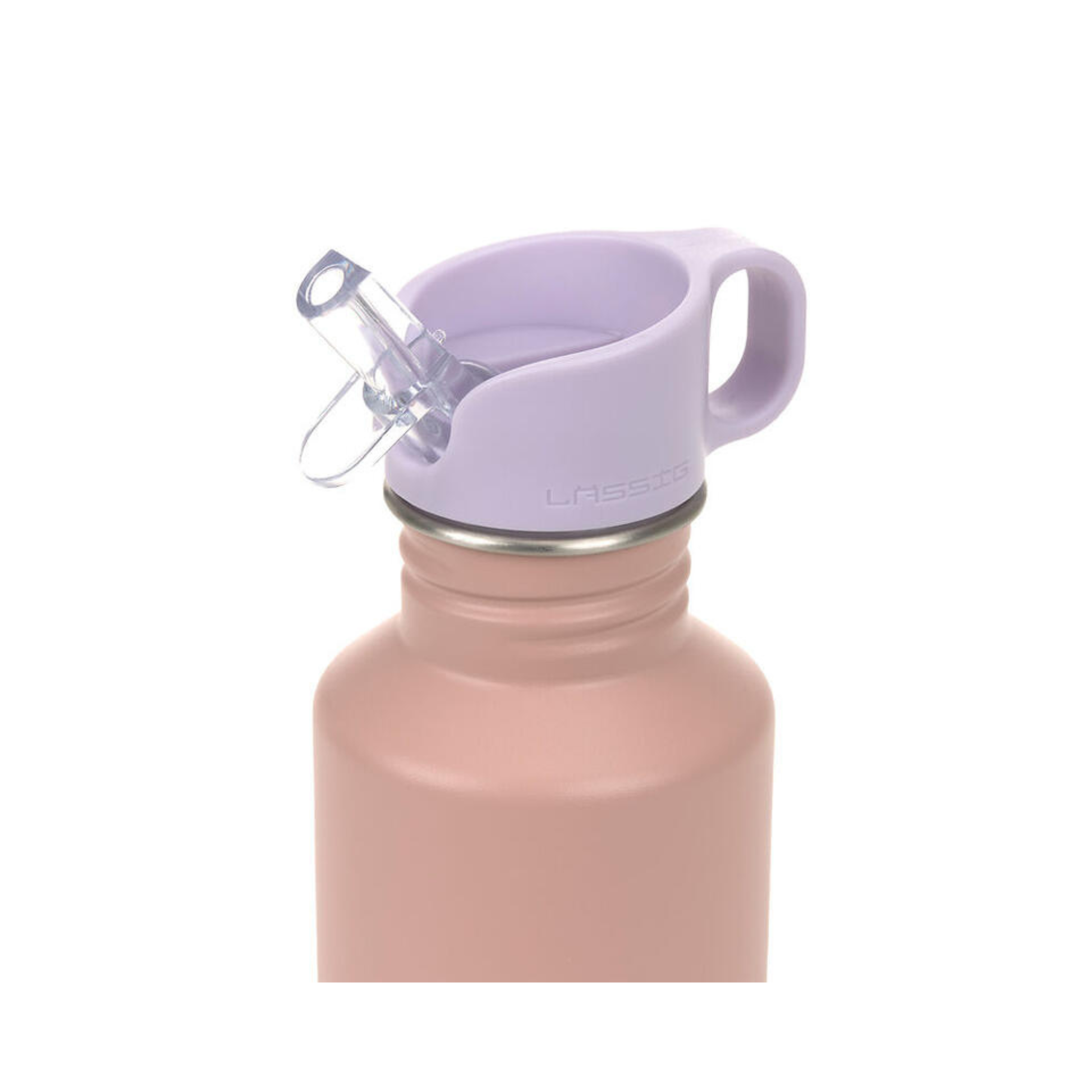 Botella de Acero Inoxidable  Rosa 500 ml – Lässig