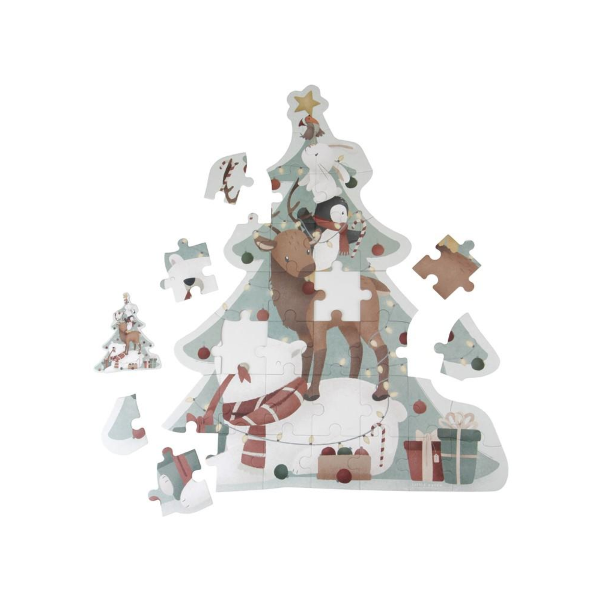 Puzzle de Navidad XL Little Dutch