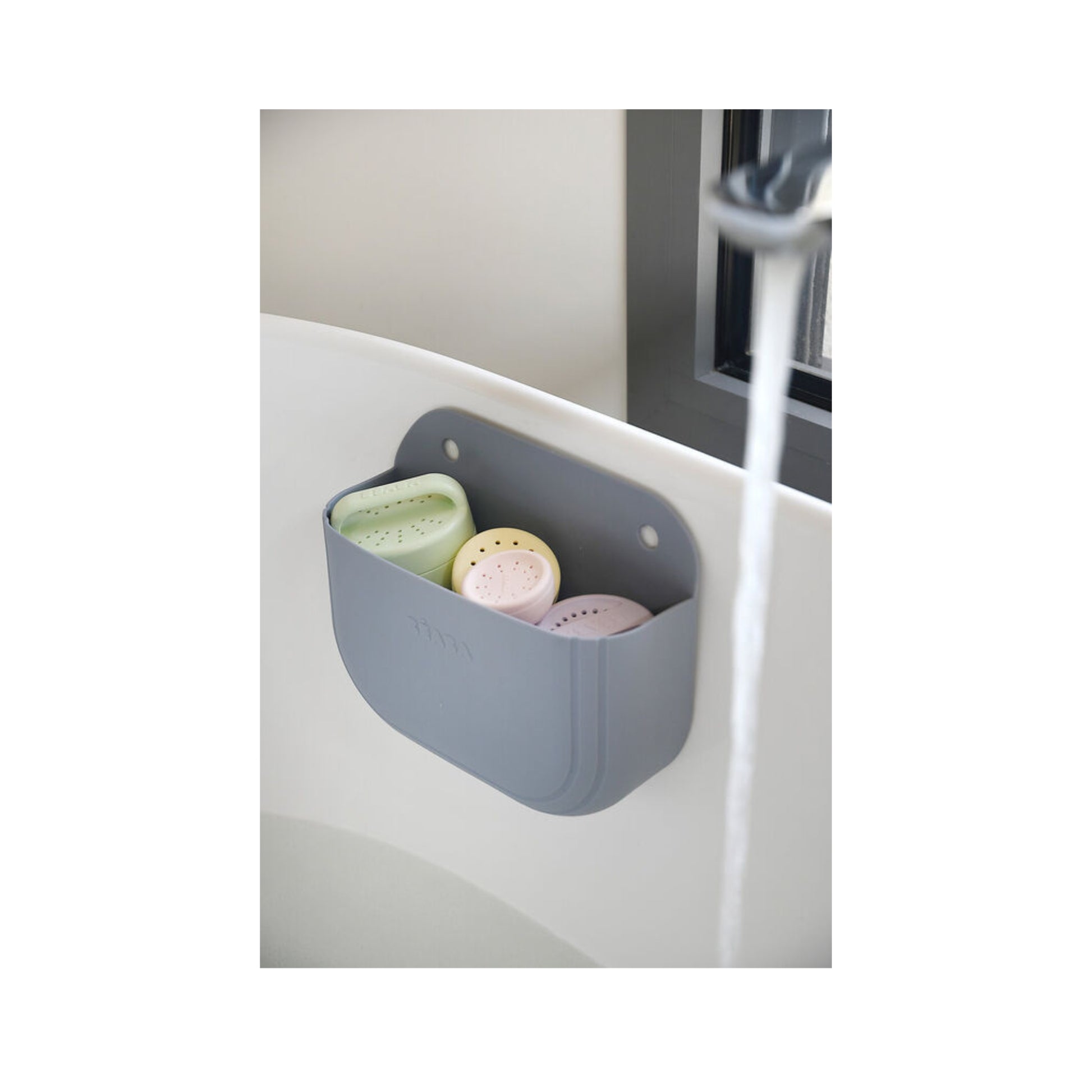 Juego de Baño con Cesta de Silicona