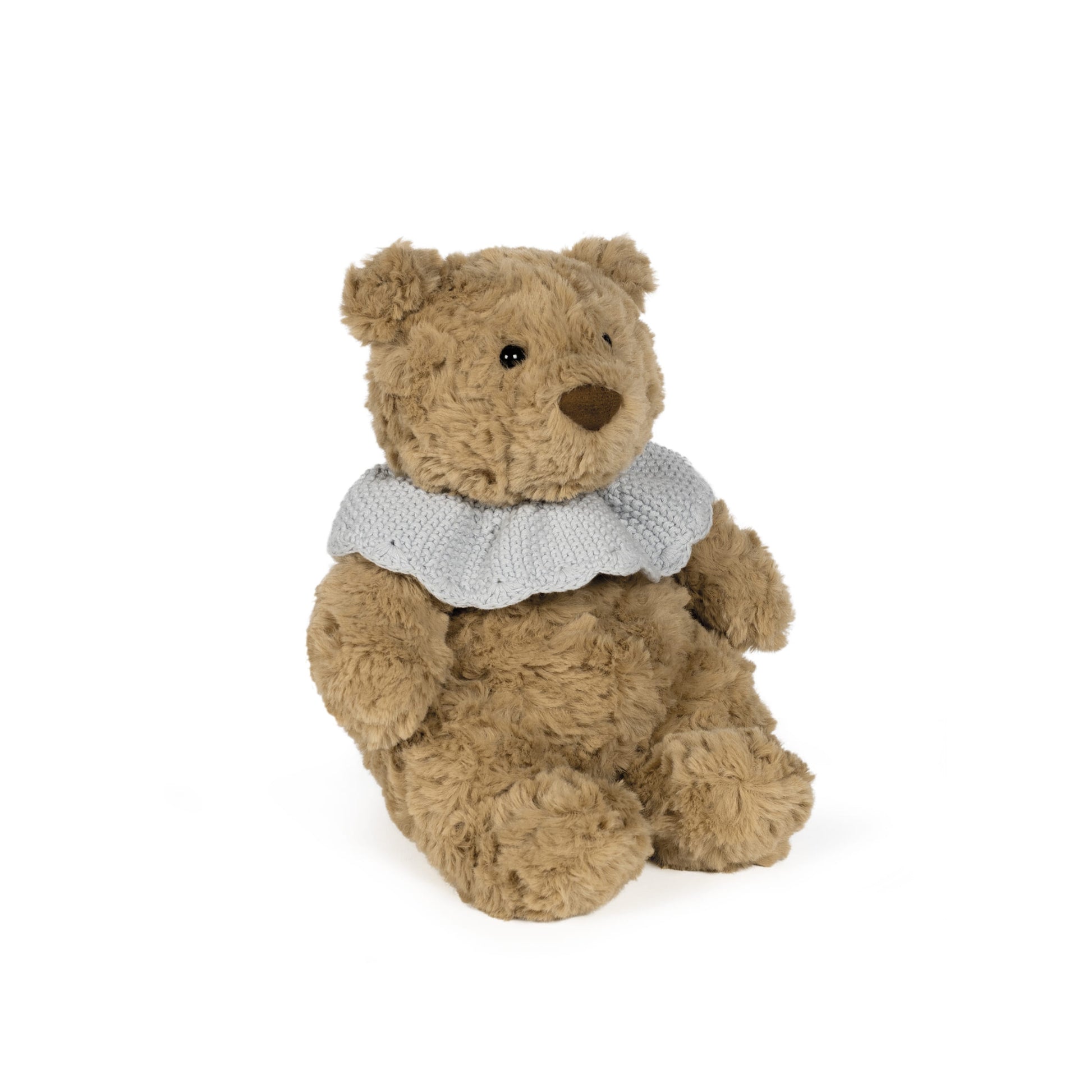 Oso Peluche Tricot Azul - Pasito a pasito