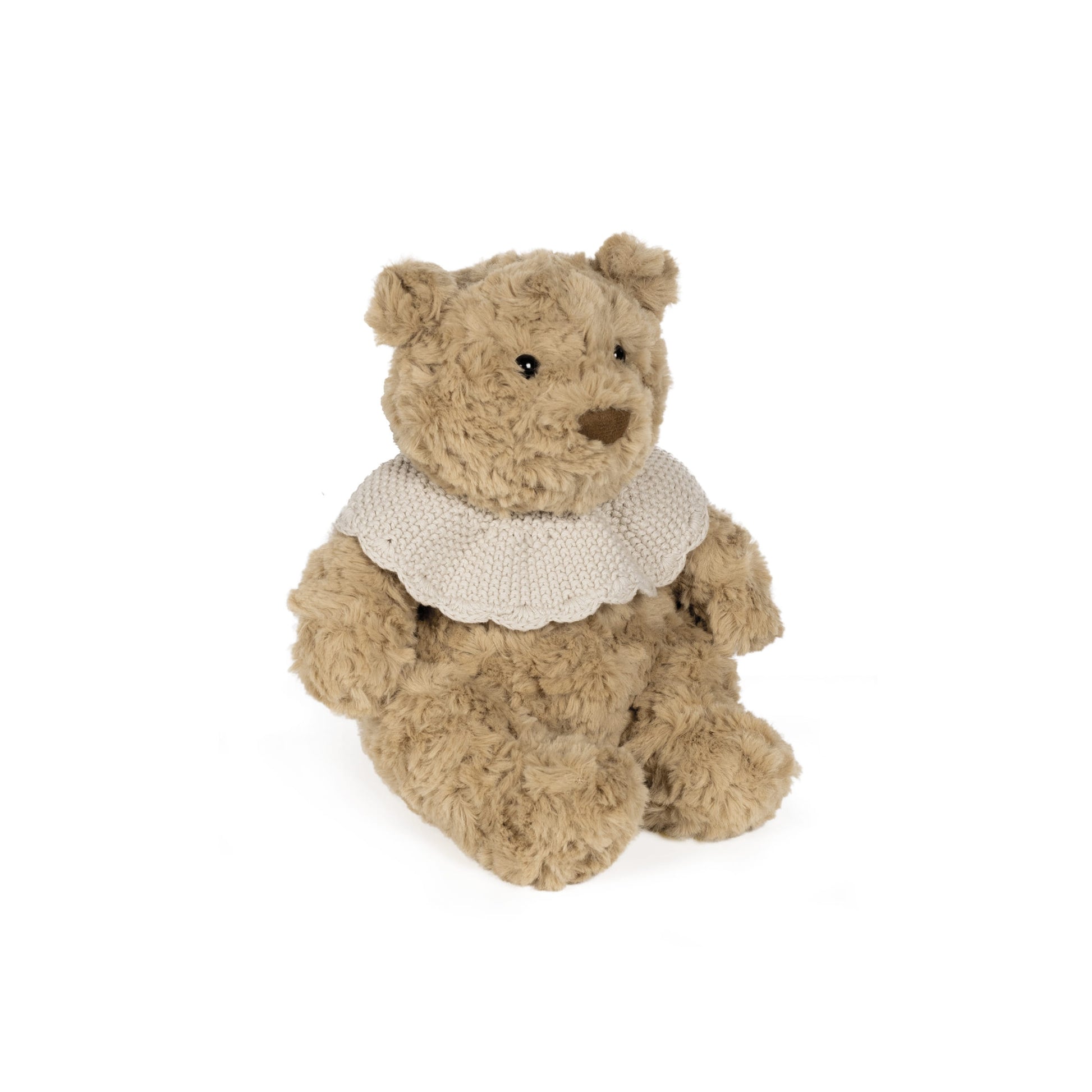 Oso Peluche Tricot Beig- Pasito a pasito