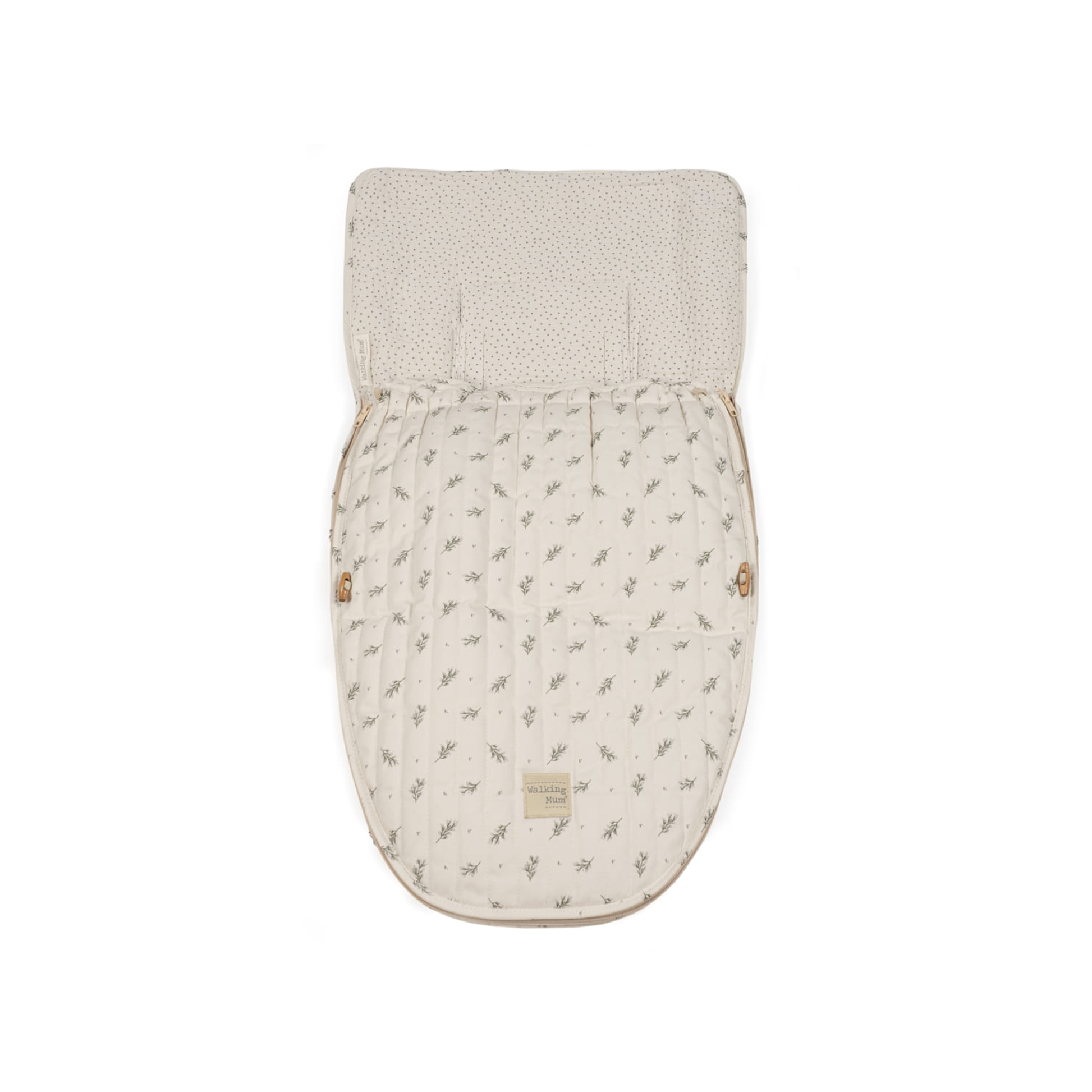 Saco Cuco 2 en 1 Mimosa Entretiempo Verde Walking Mum