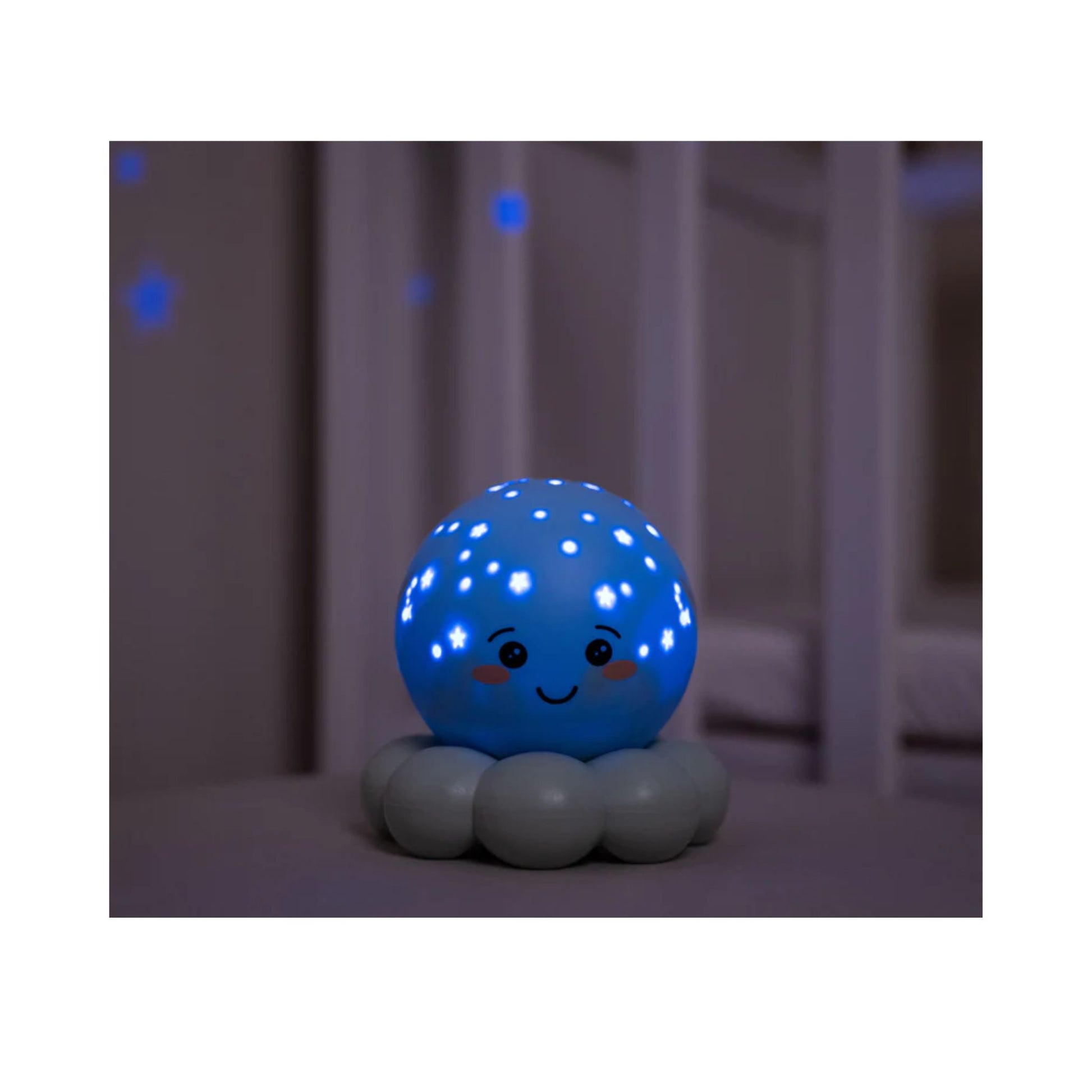 Twinkles To Go Octo™ Verde Pastel – Luz Nocturna Portátil