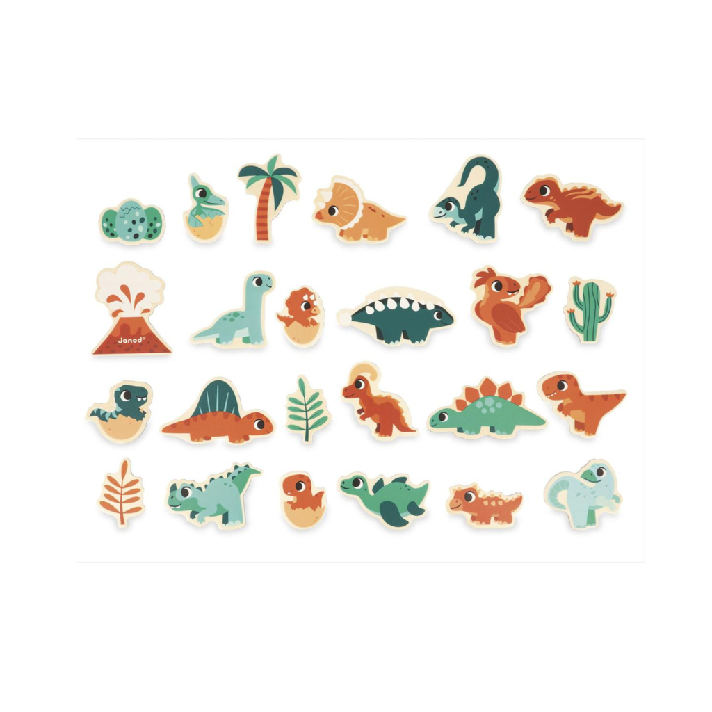 Imanes Dino – 24 Piezas