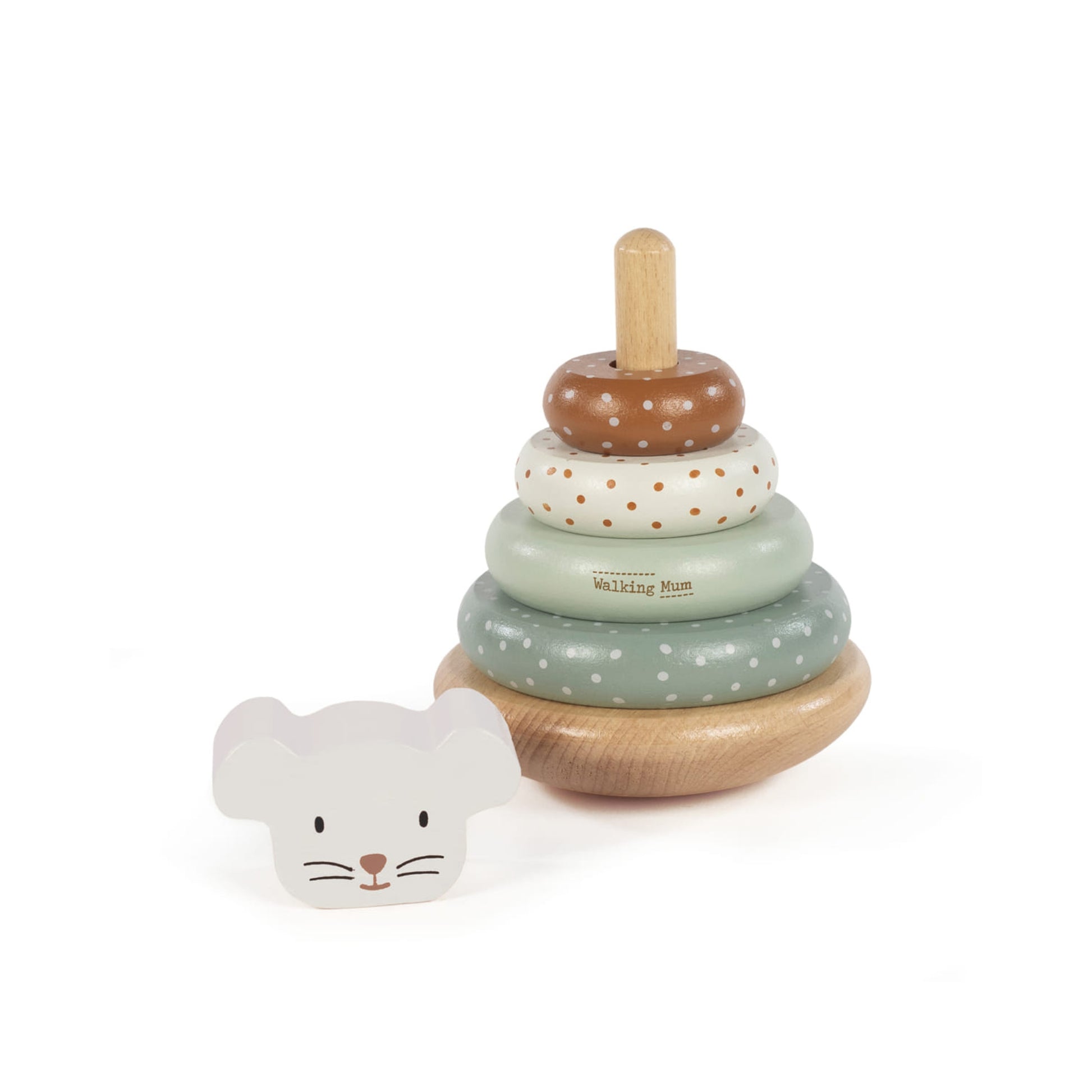 Torre Apilable de Madera Poppy – Walking Mum