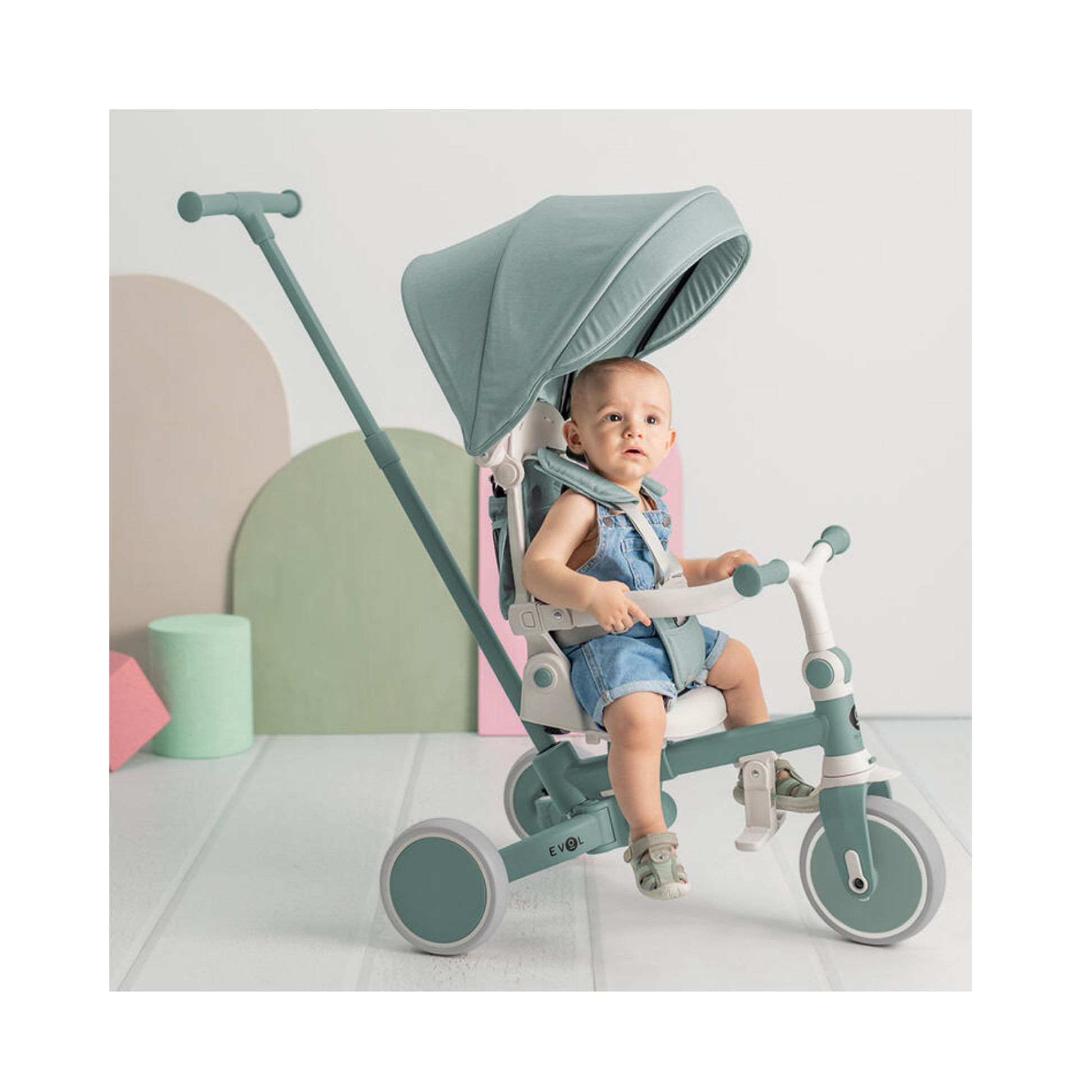 Triciclo Multifunción Evol Mint – Olmitos