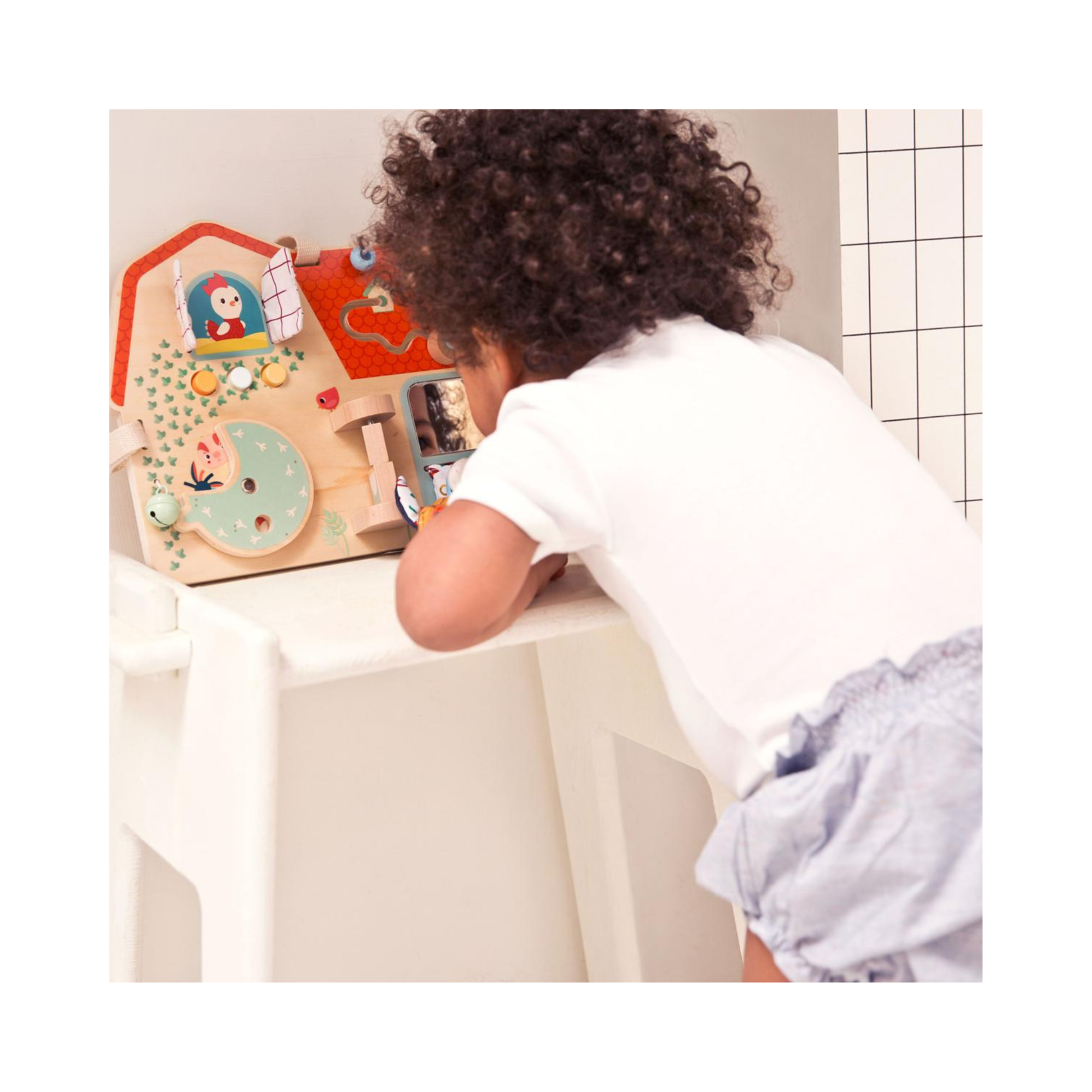 Panel de Actividades de la Granja Lilliputiens