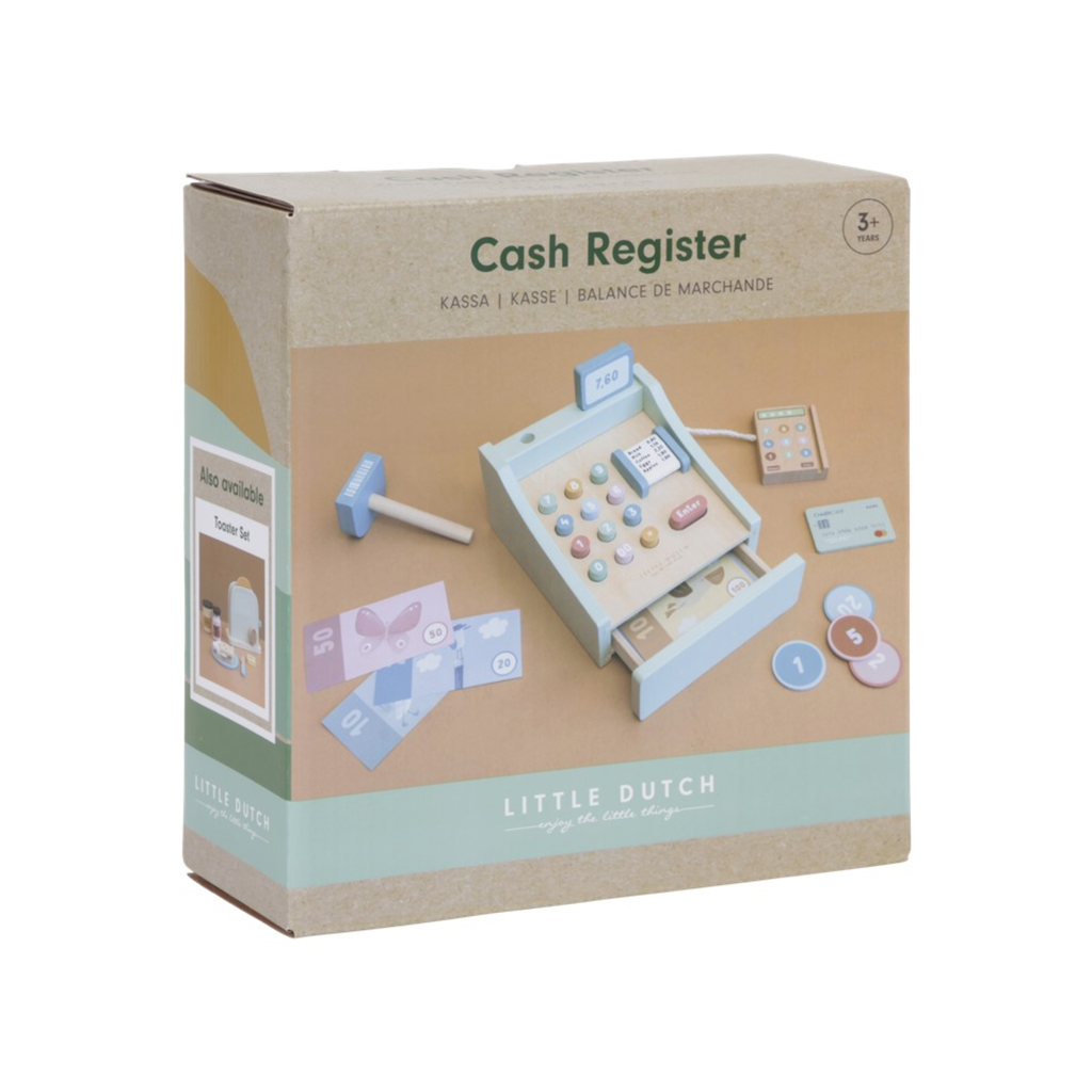 Caja Registradora de Madera Little Dutch