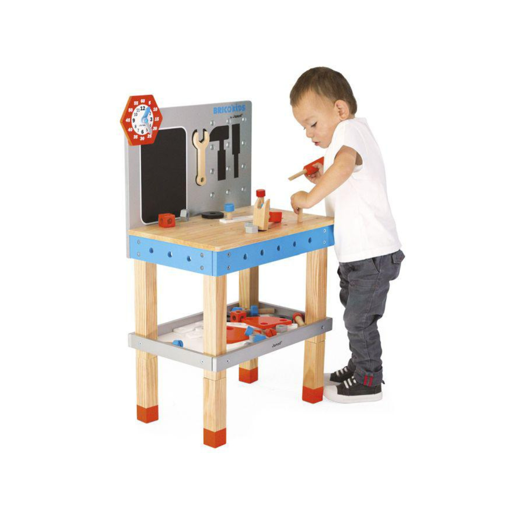 Brico’Kids Gran Banco de Trabajo Magnético Janod