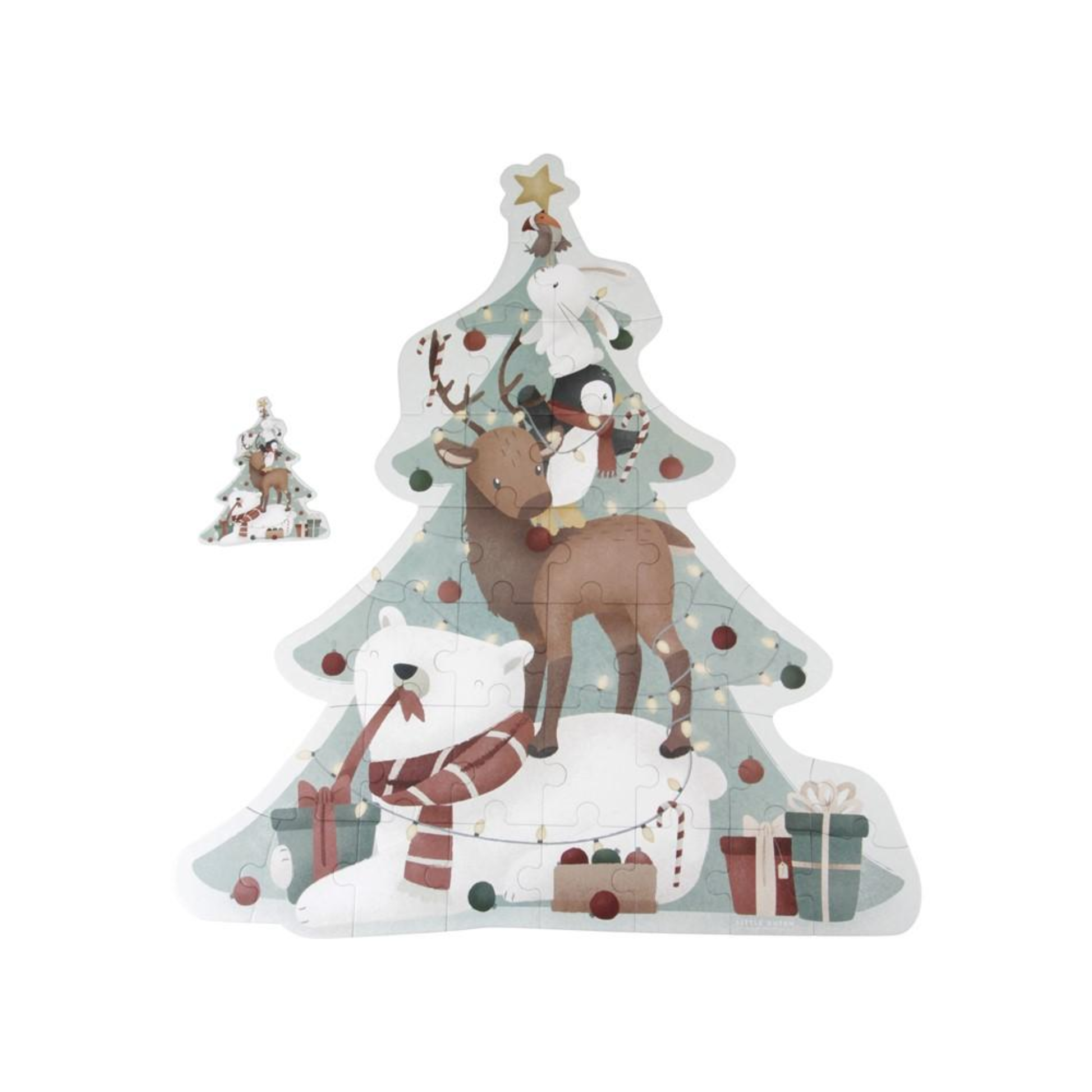 Puzzle de Navidad XL Little Dutch