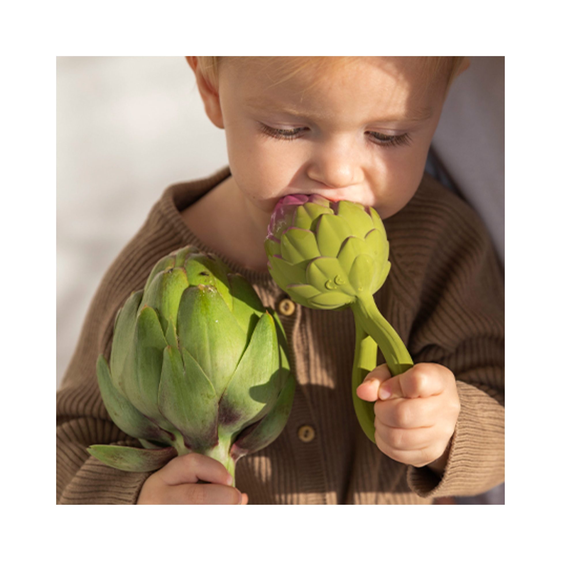 Sonajero Mordedor Alcachofa Oli&Caro