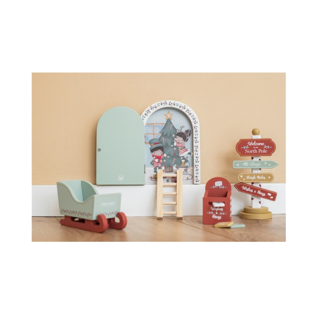 Set Puerta de Navidad Little Dutch