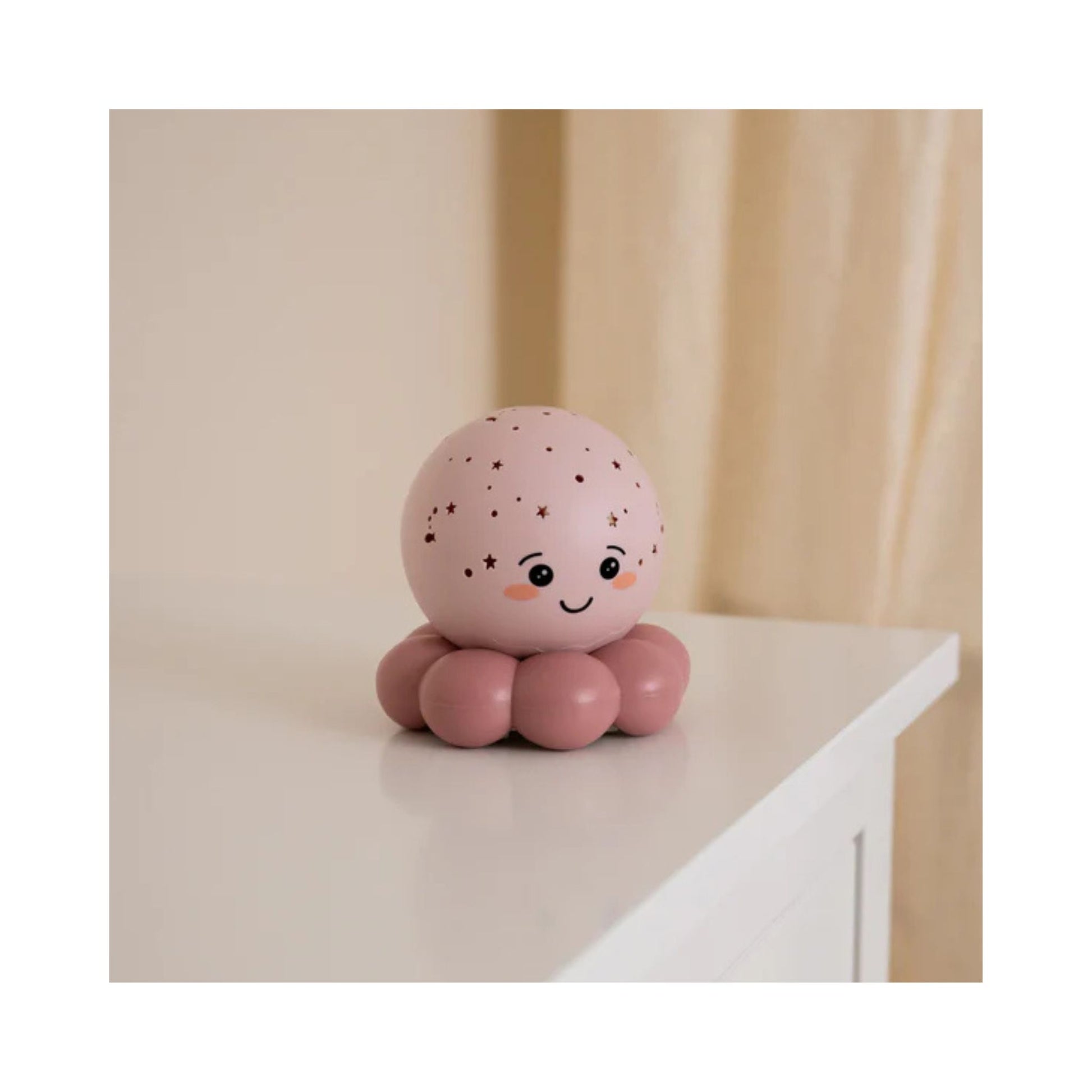 Twinkles To Go Octo™ Rosa Pastel – Luz Nocturna Portátil