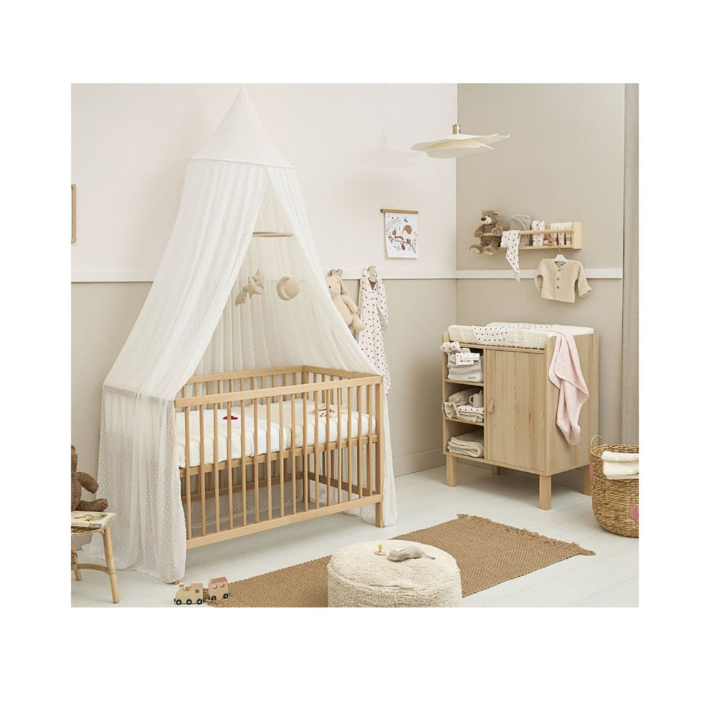 Dosel de Cuna 55x240 cm ME-PLUME Off White