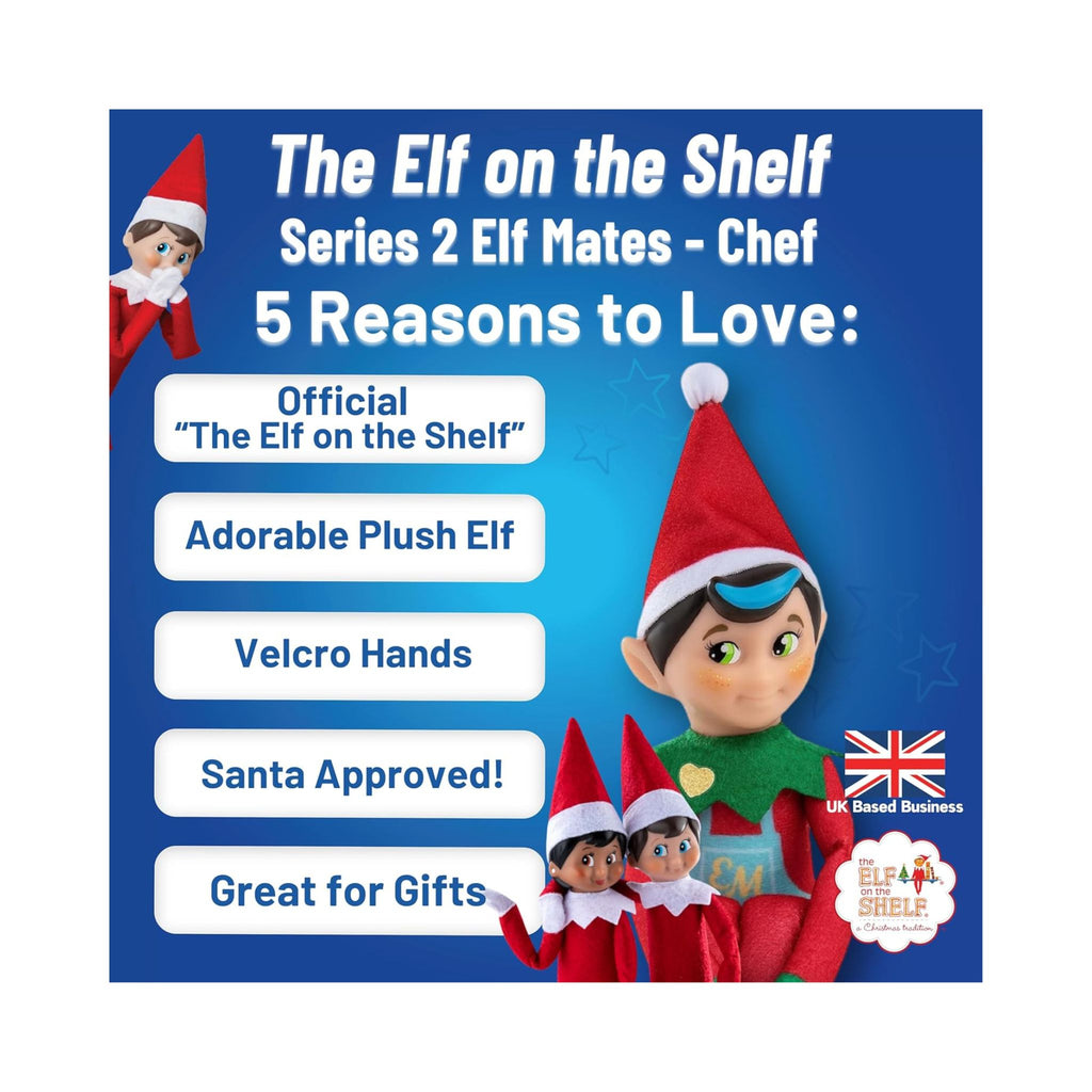 Elf Mates® Chef – The Elf On The Shelf