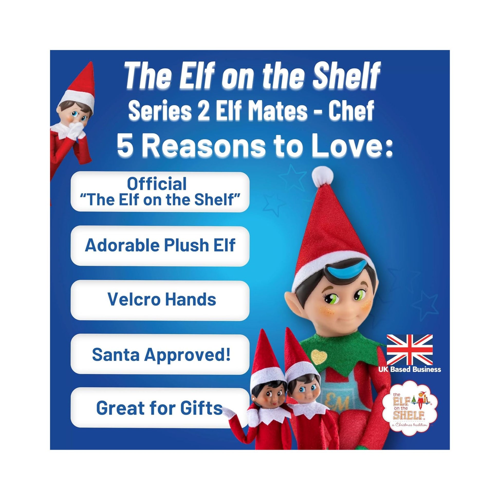 Elf Mates® Chef – The Elf On The Shelf
